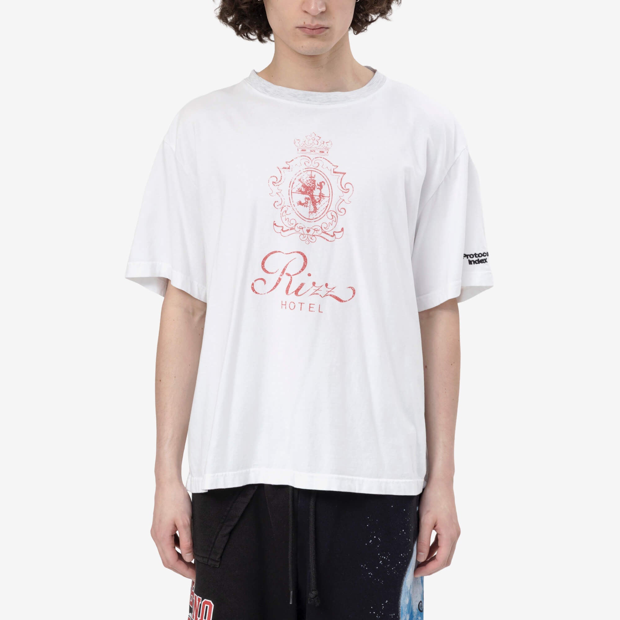 Protocol Index Four Hands T-Shirt White - 1