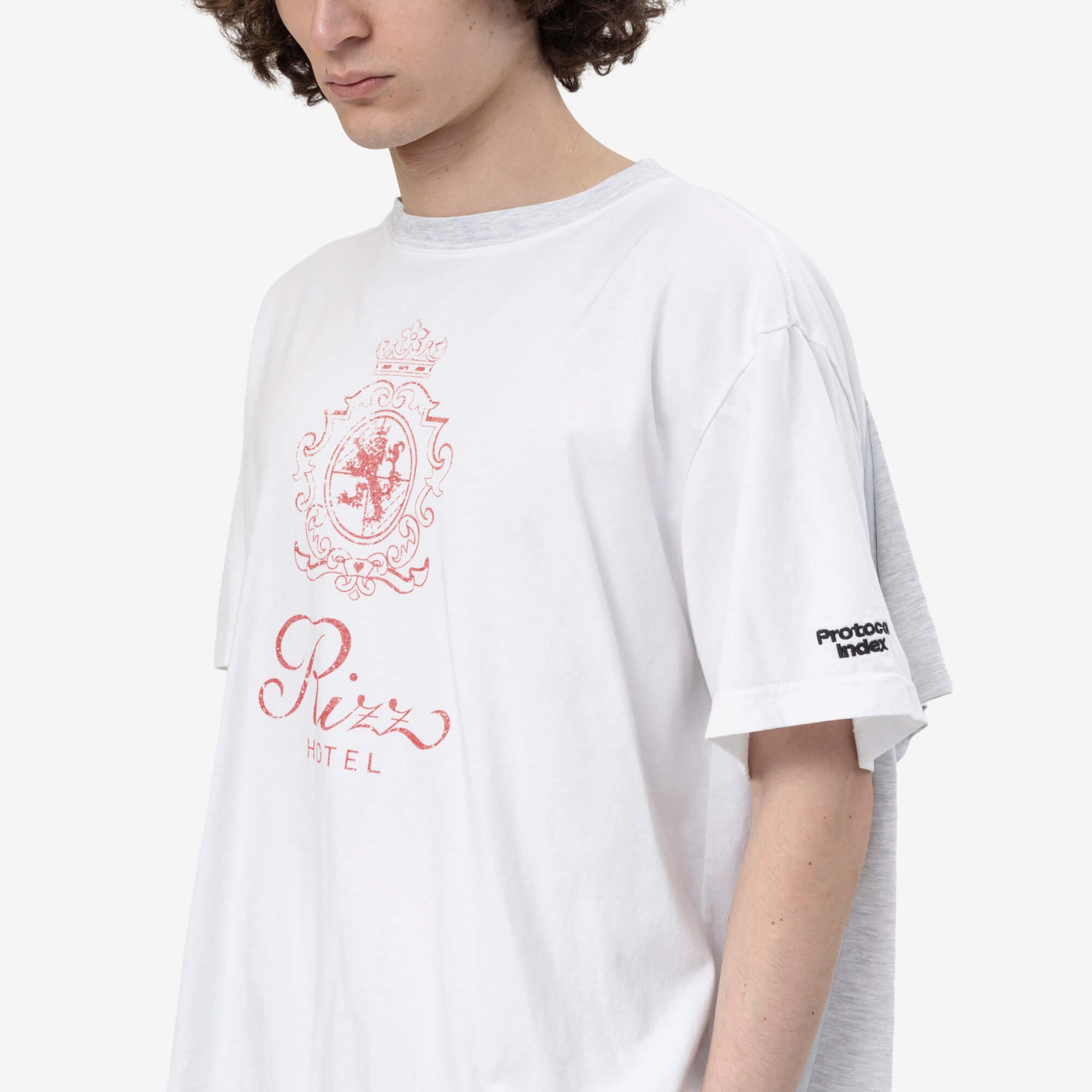 Protocol Index Four Hands T-Shirt White - 5