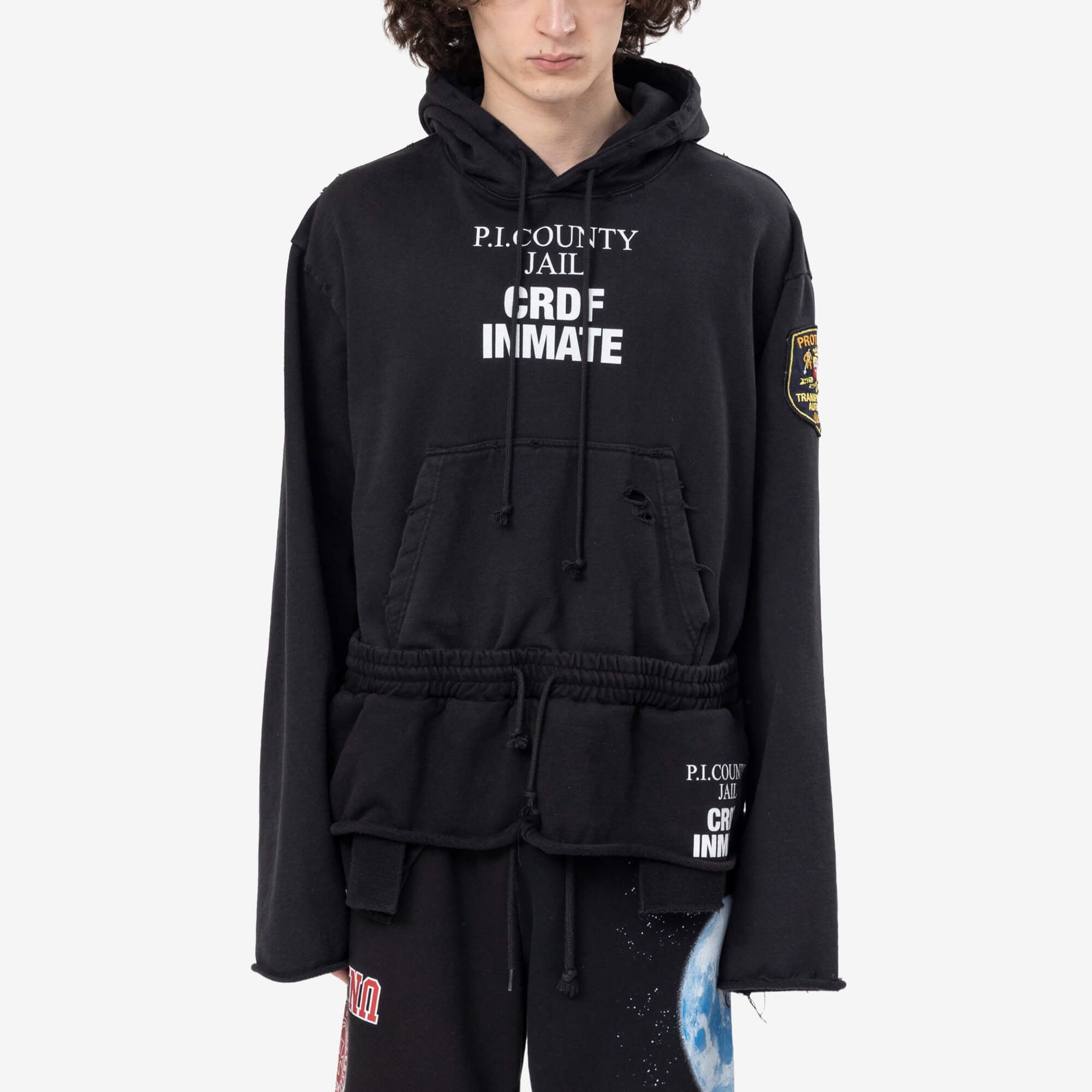 Protocol Index Hybrid Sweatpants Hoody Black - 1