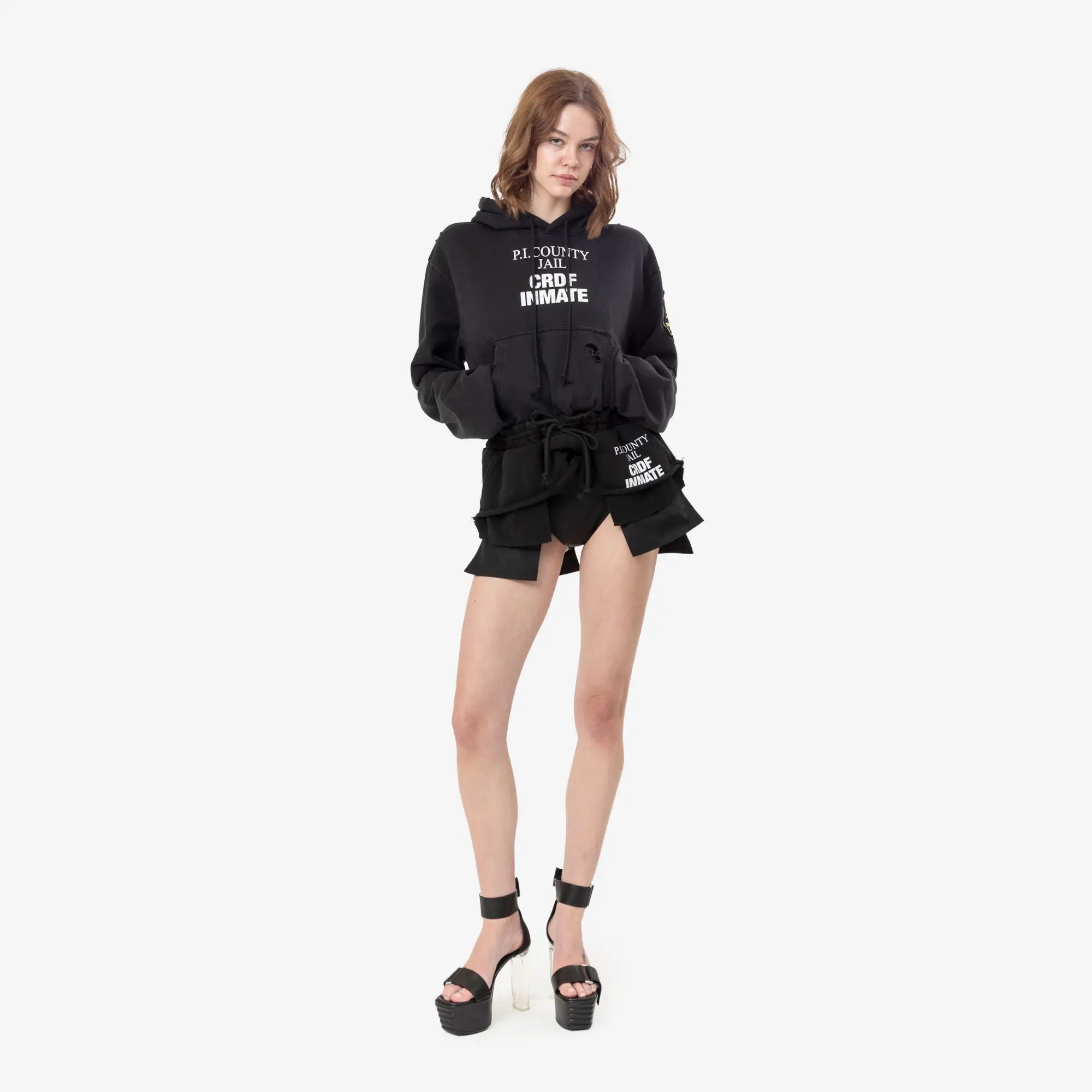 Protocol Index Hybrid Sweatpants Hoody Black - 2