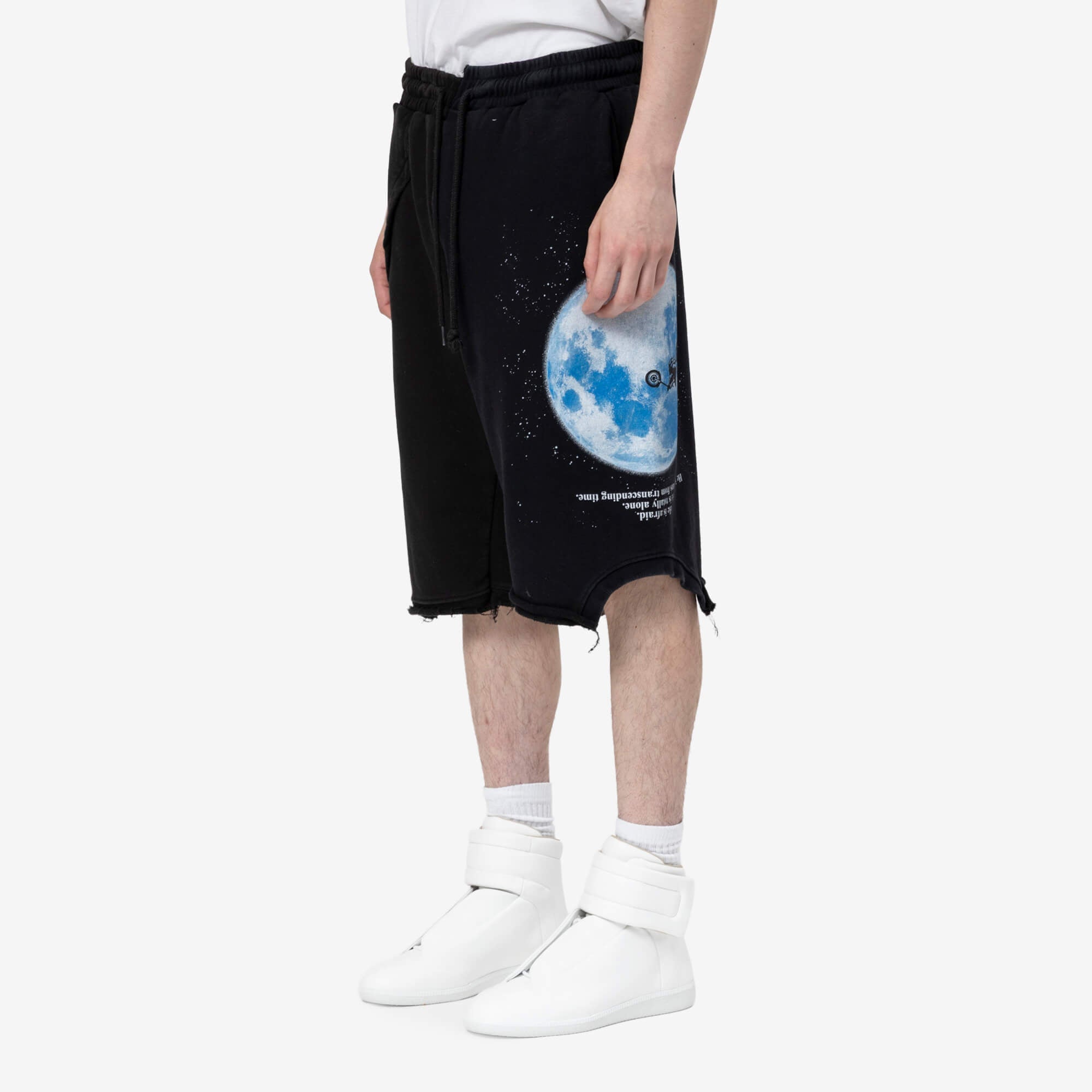 Protocol Index Reconstructed Sweat Shorts Black - 3