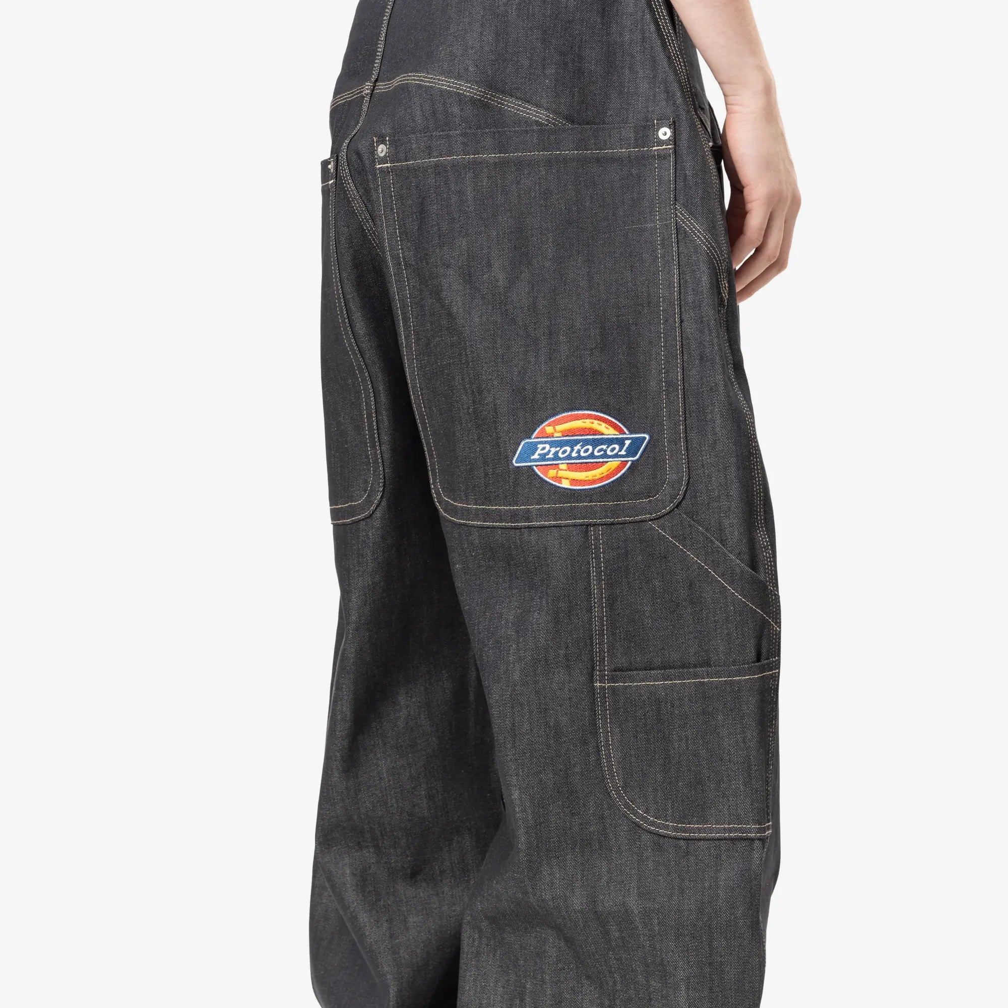 Protocol Index Retro Baggy Jeans Indigo - 5