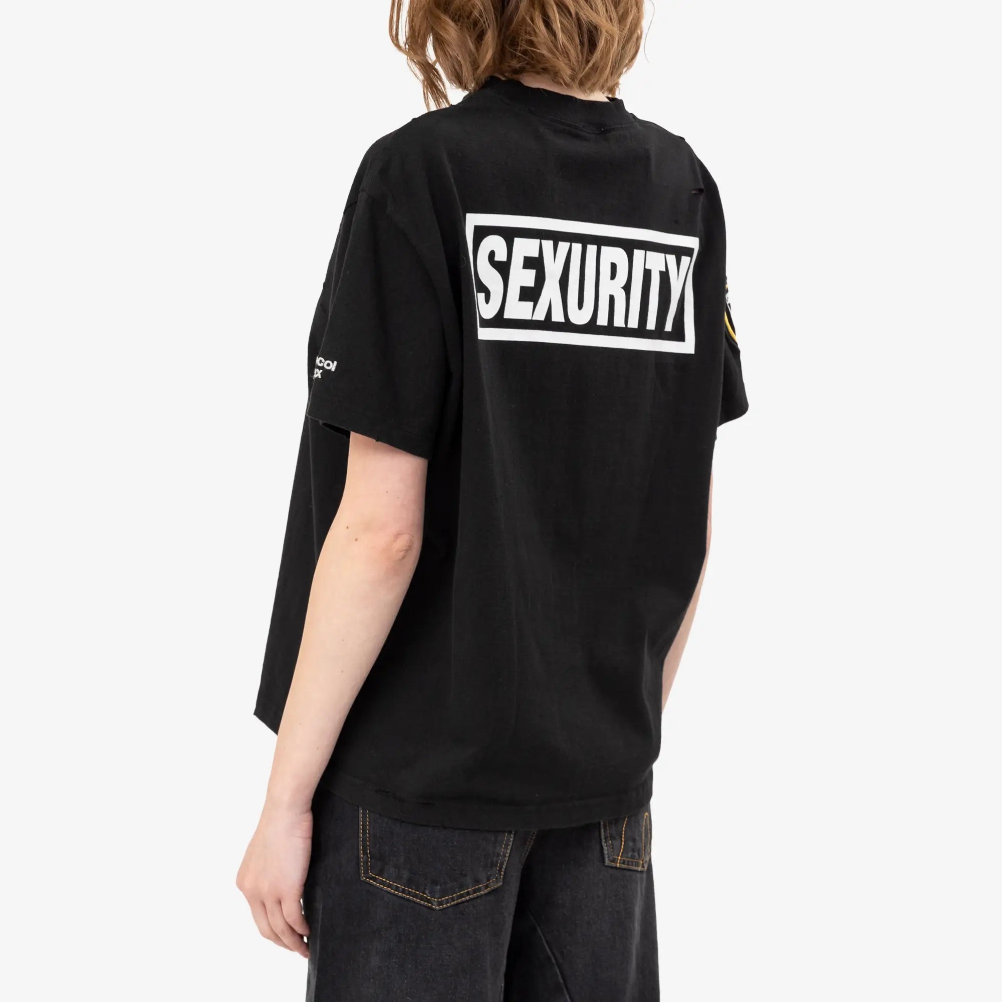 Protocol Index Sexurity Washed T-Shirt Black - 4