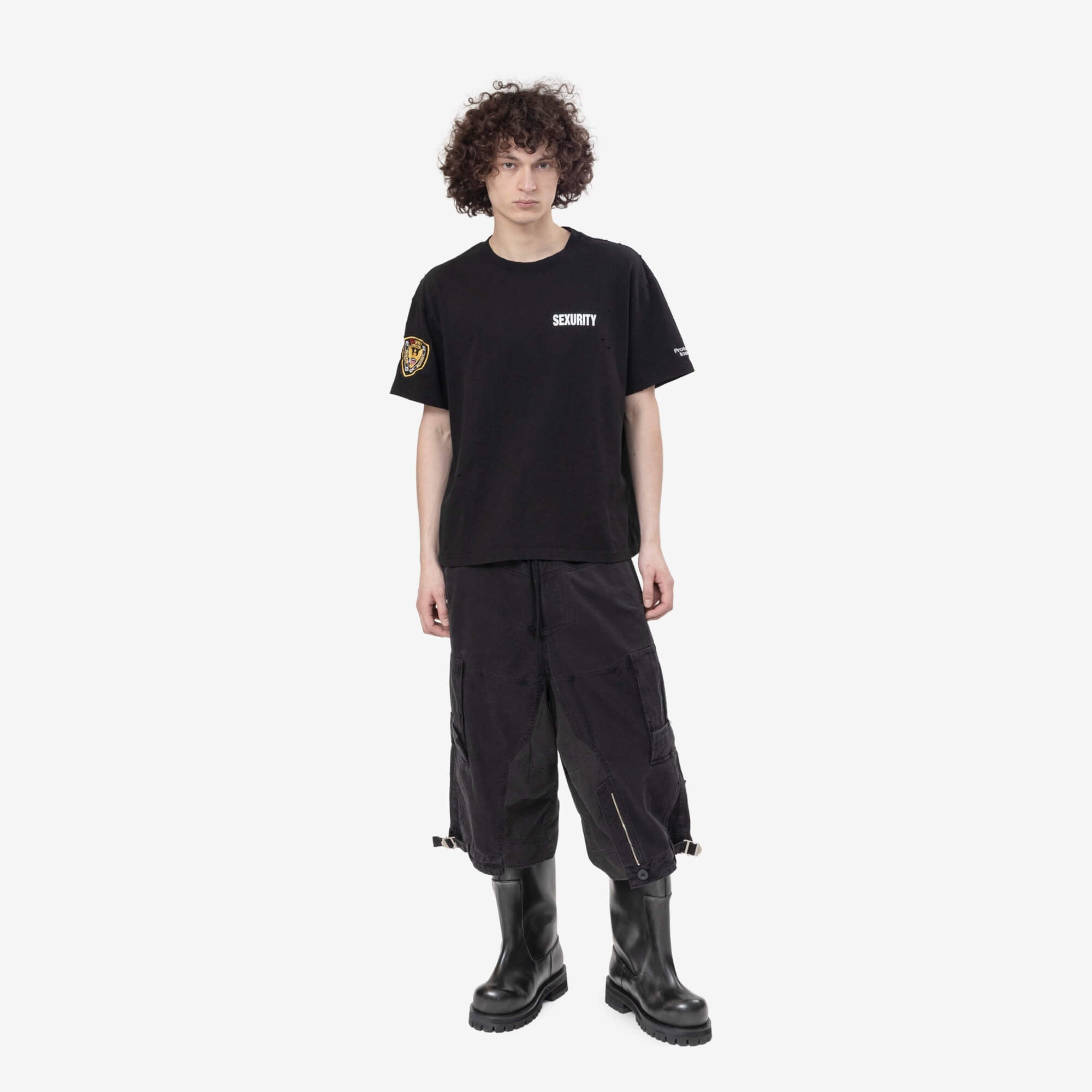 Protocol Index Sexurity Washed T-Shirt Black - 6