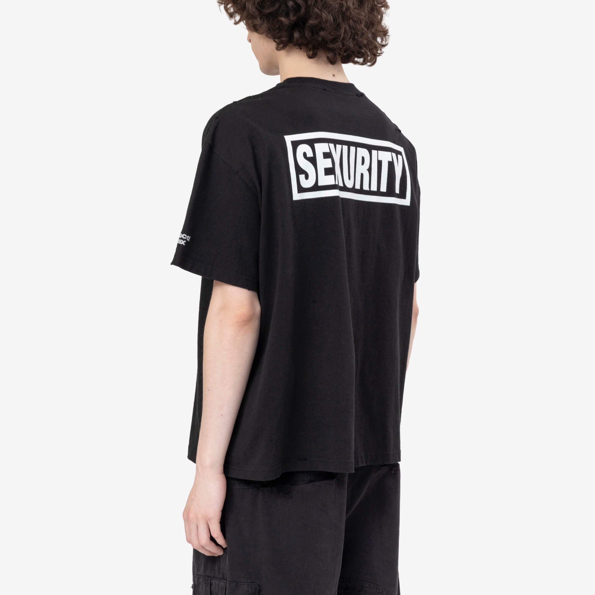 Protocol Index Sexurity Washed T-Shirt Black - 4
