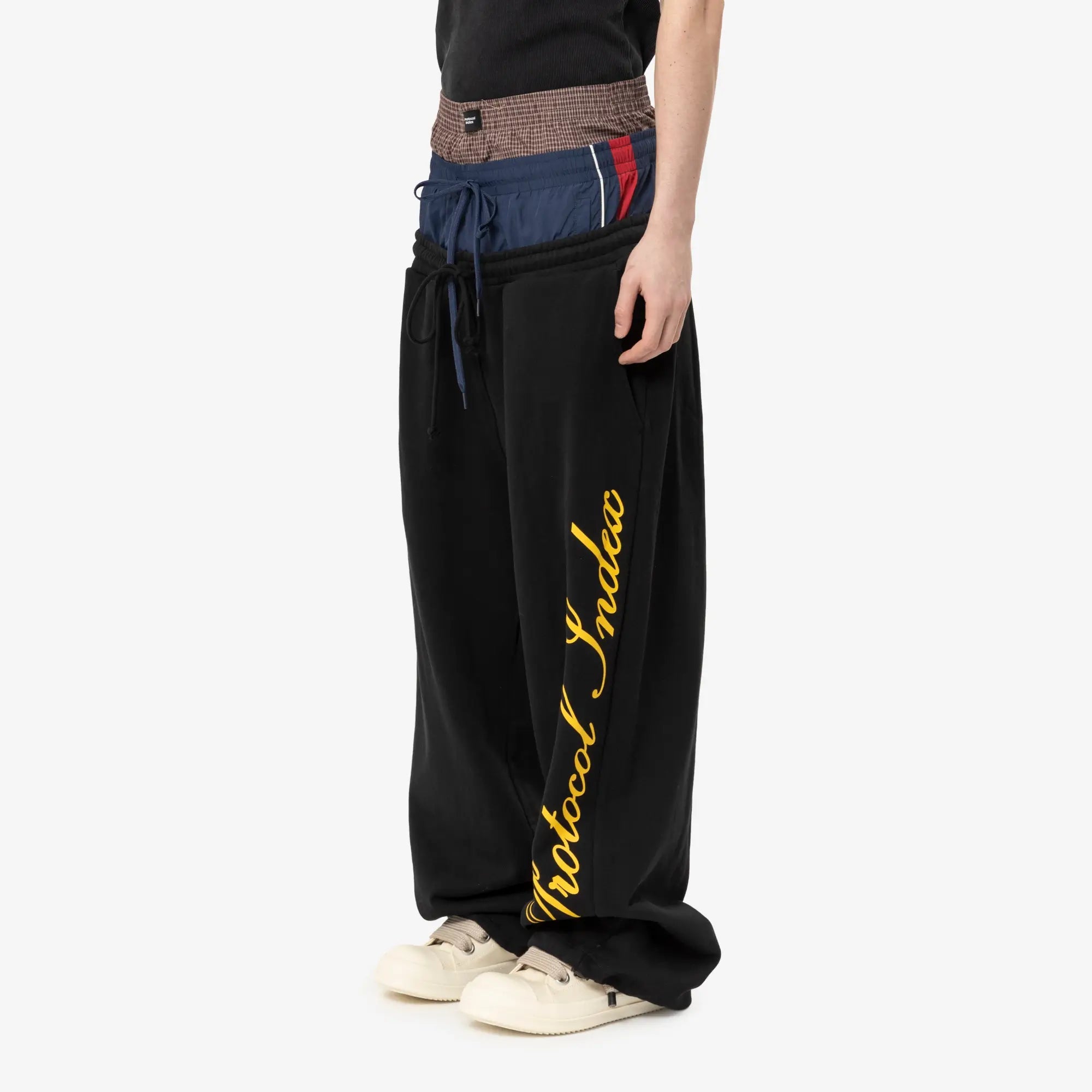 protocol Index 3 LAYERED TRACKPANTS（GRY） NUBIAN 【公式通販】