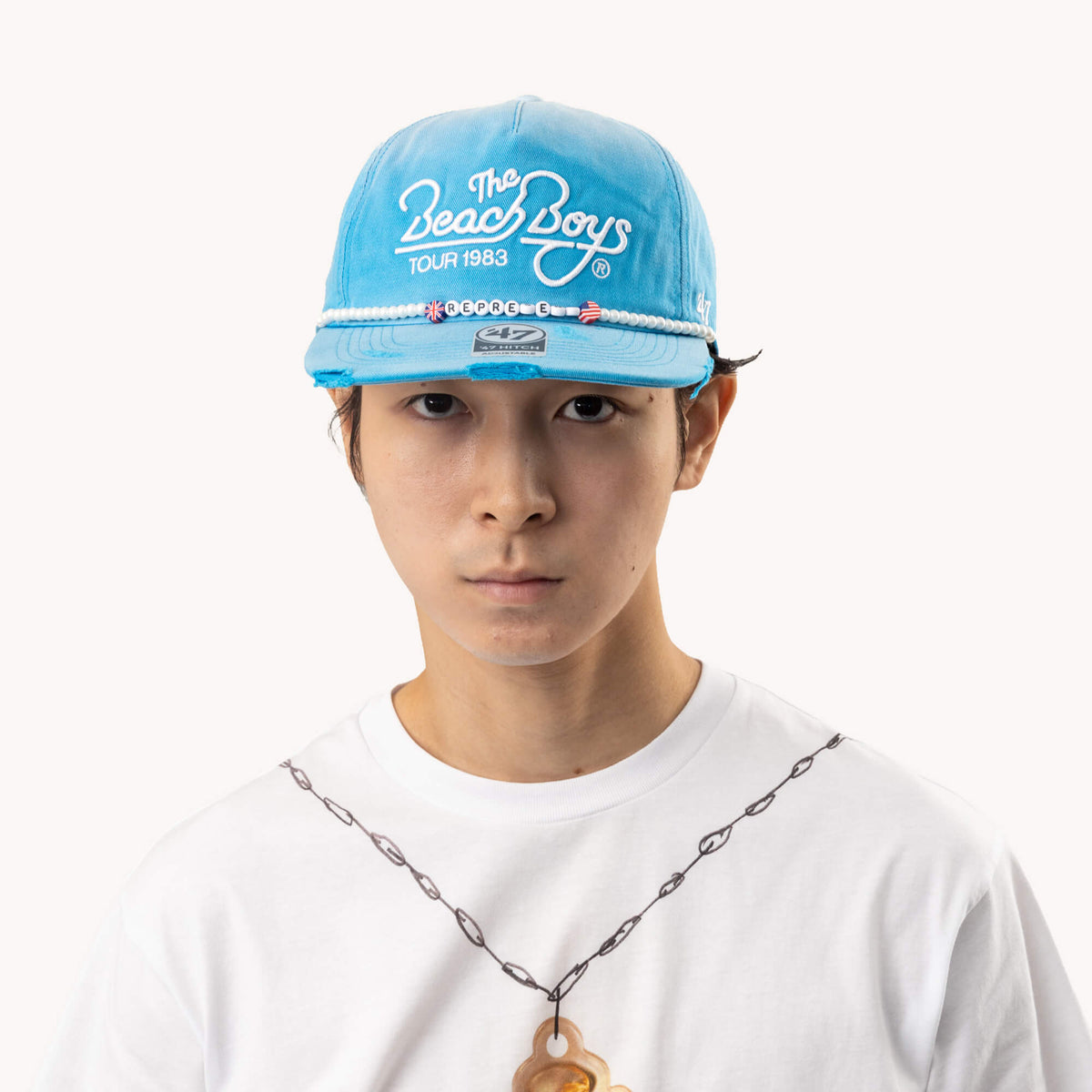 Represent Beach Boys Tour Cap Bright Blue-2