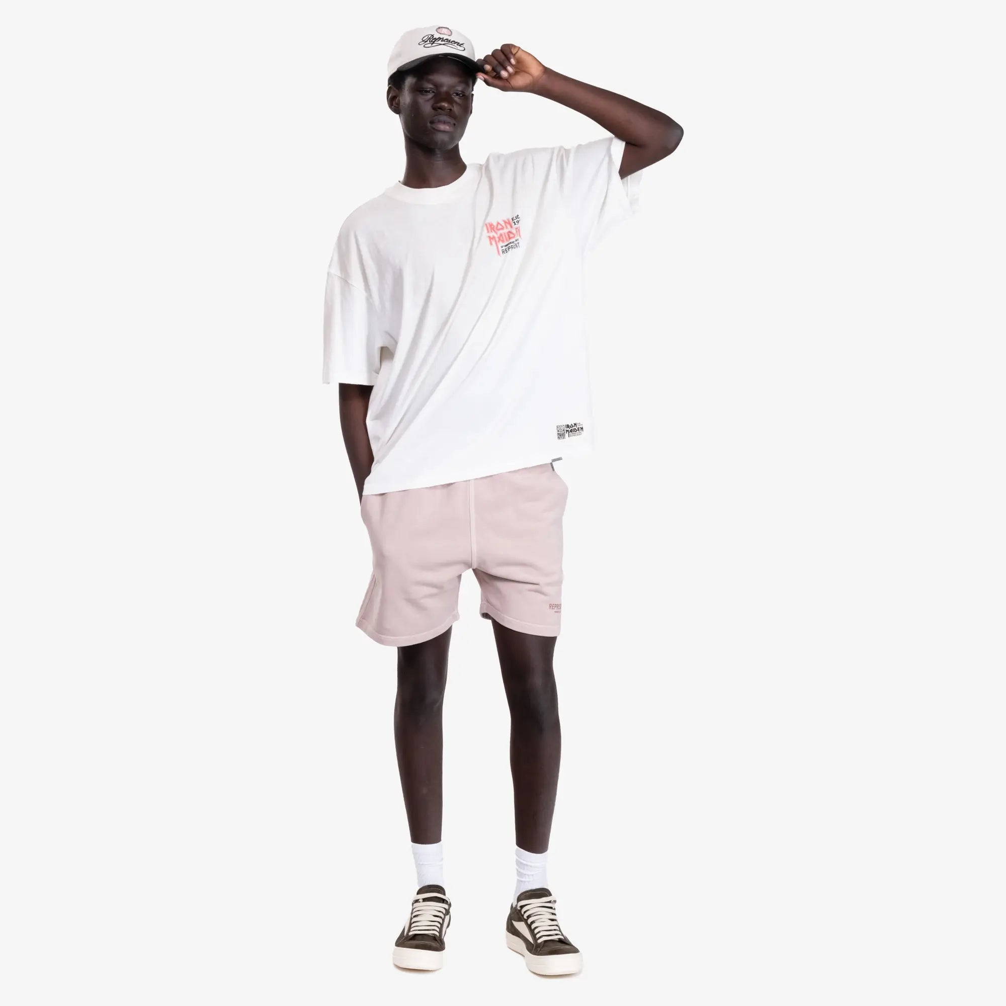 Represent Iron Maiden Anniversary T-Shirt Washed Ecru - 2