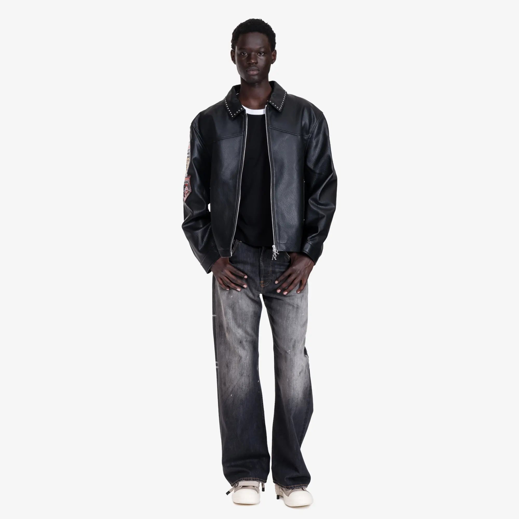 Represent Iron Maiden Trooper Leather Jacket Black - 2