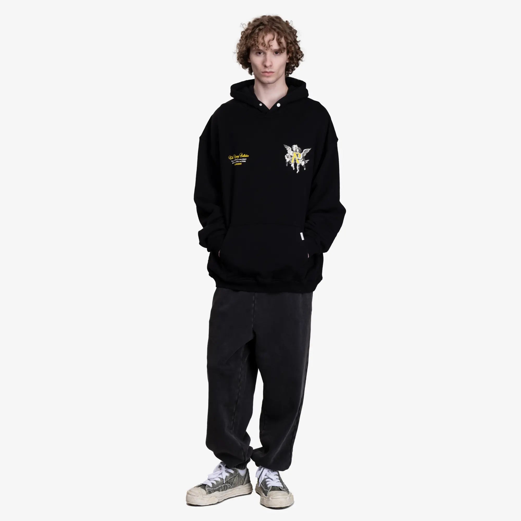 Represent Legacy Cherubs Hoody Jet Black - 2