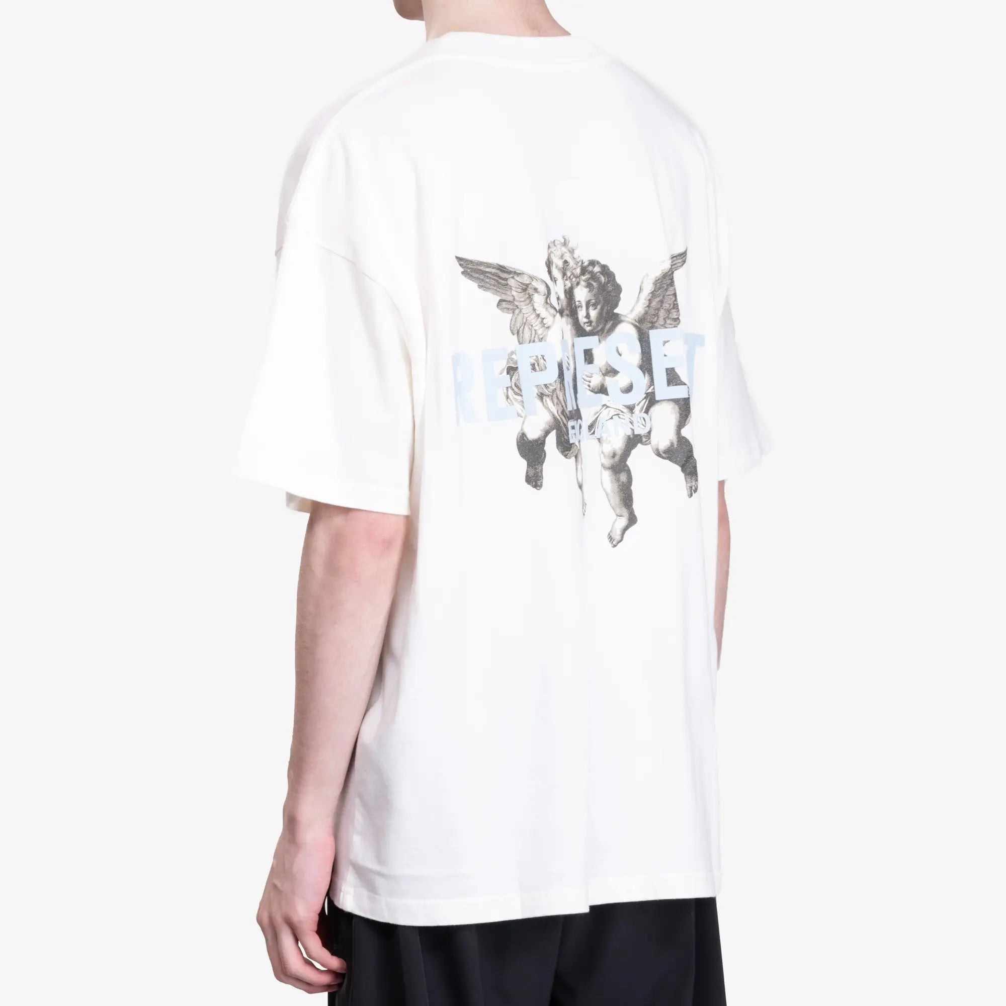 Represent Legacy Cherubs T-Shirt Flat White - 4