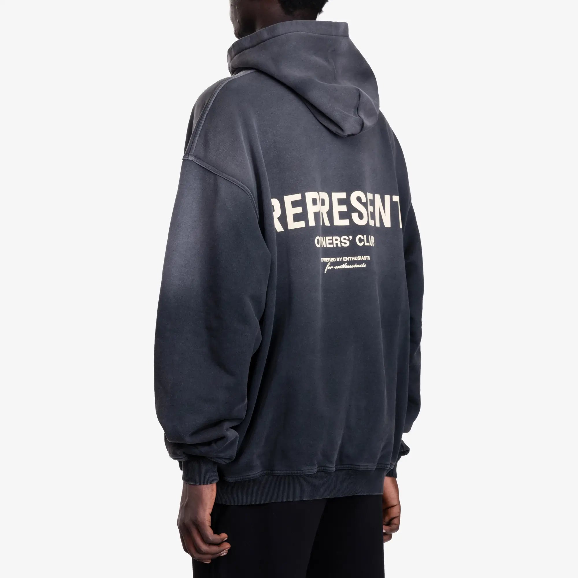 Represent Owners Club Hoodie Aged Black - 4