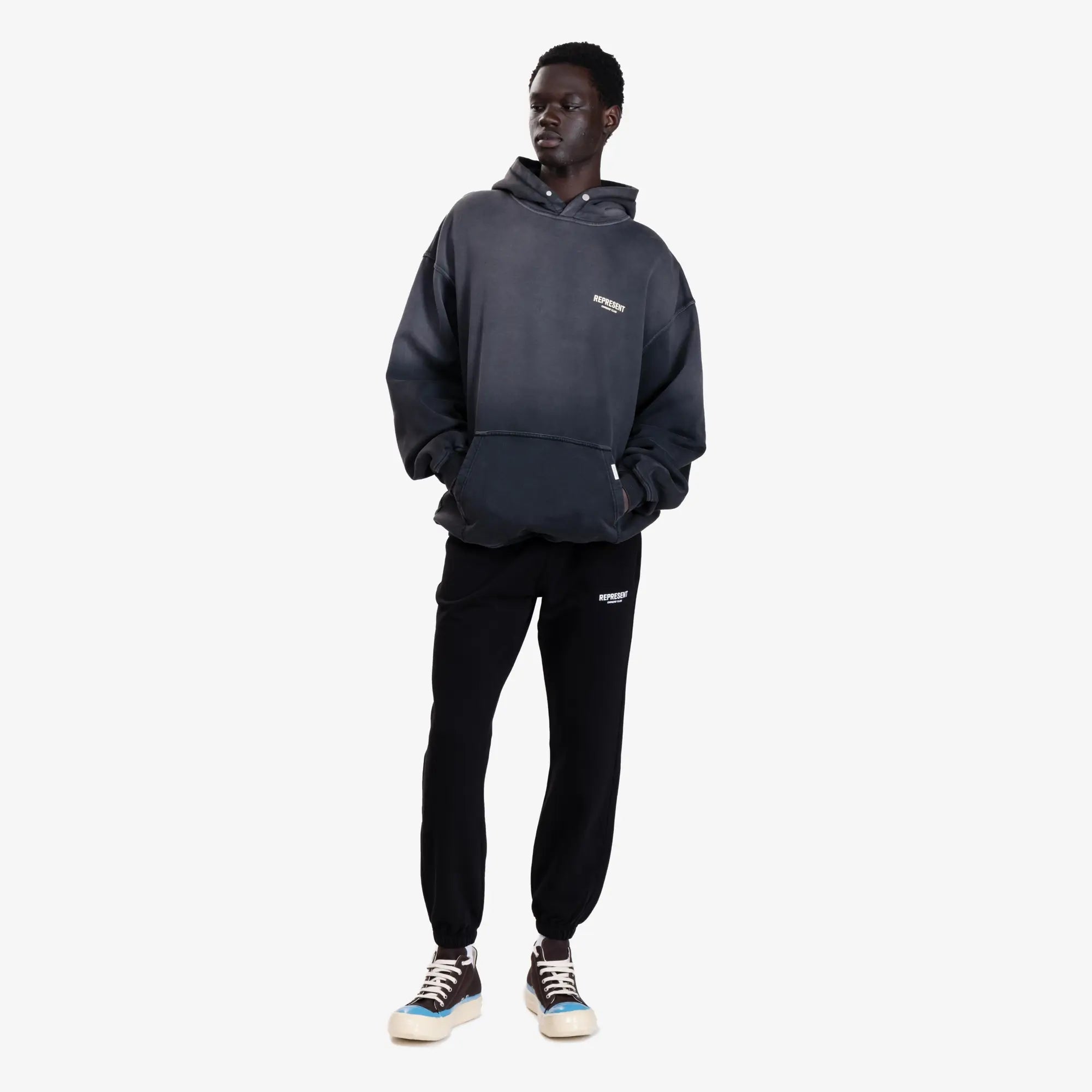 Represent Owners Club Hoodie Aged Black - 2