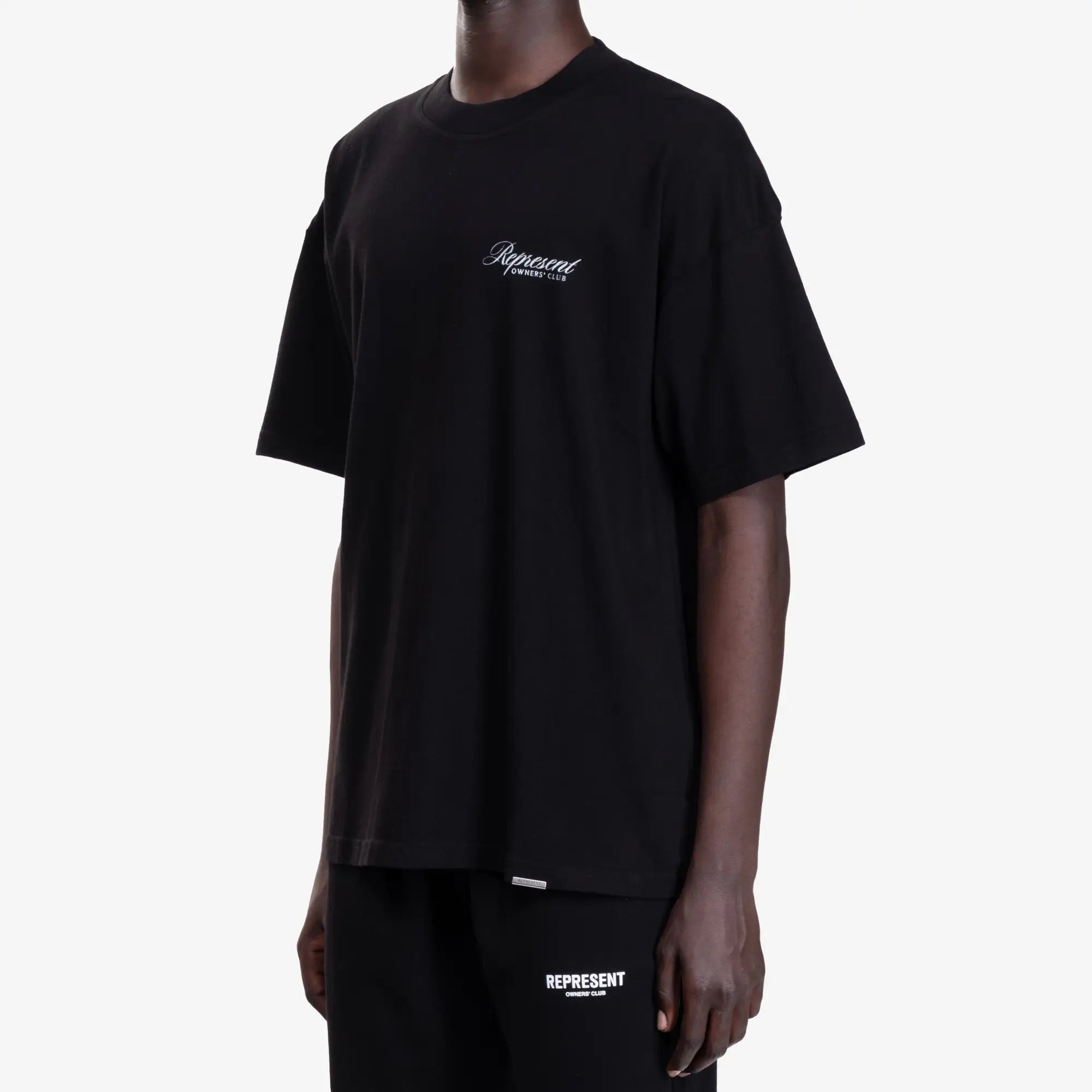 Represent Owners Club Script T-Shirt Black - 3