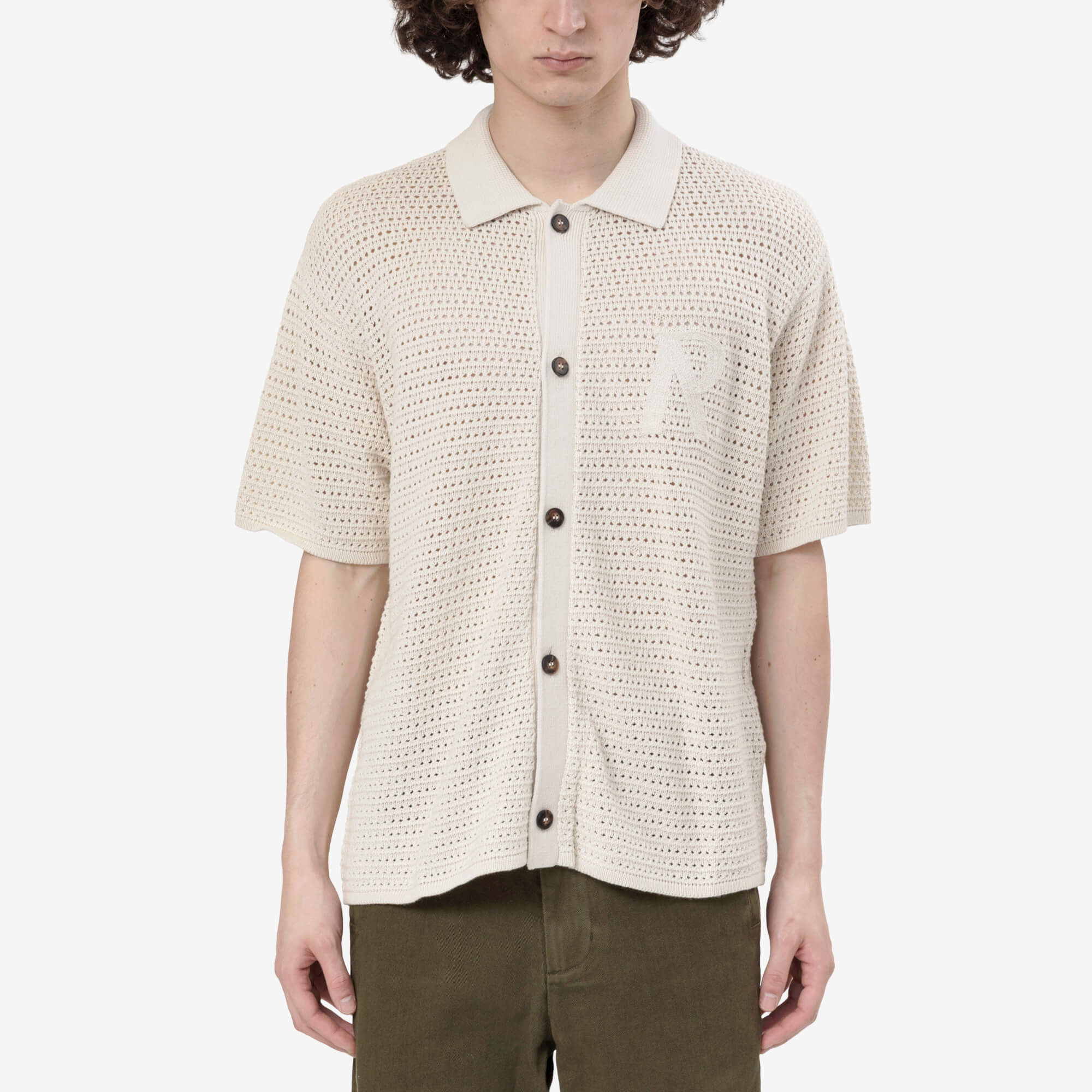 Represent Pico Knit Shirt Ecru - 1
