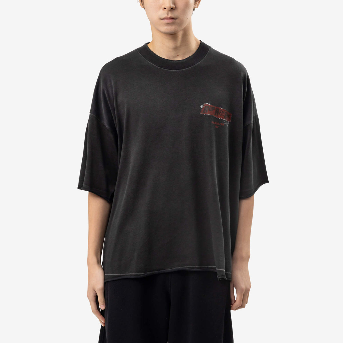 Represent Ransom T-Shirt Vintage Black-1