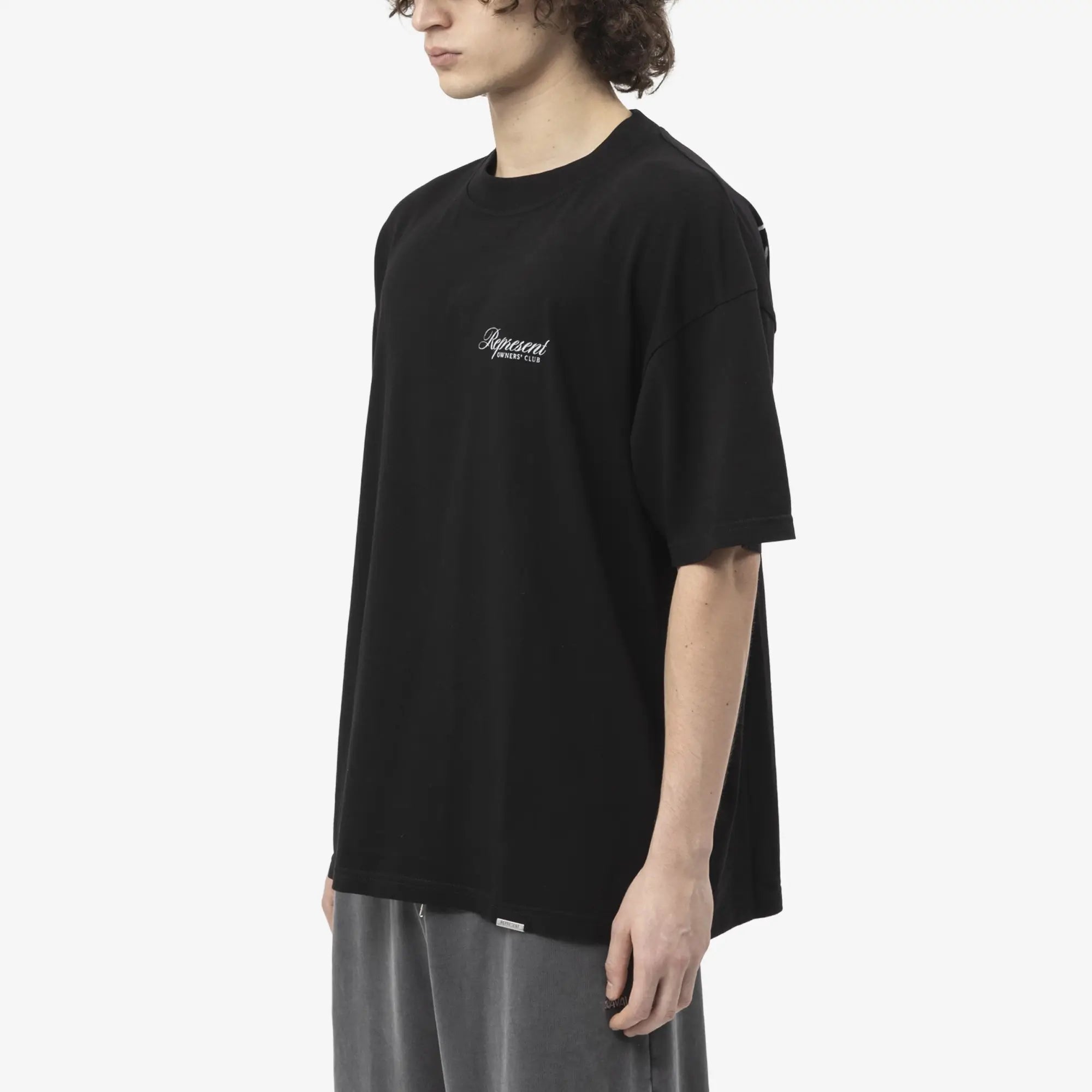 Represent Represent Owners Club Script T-Shirt Black - 3