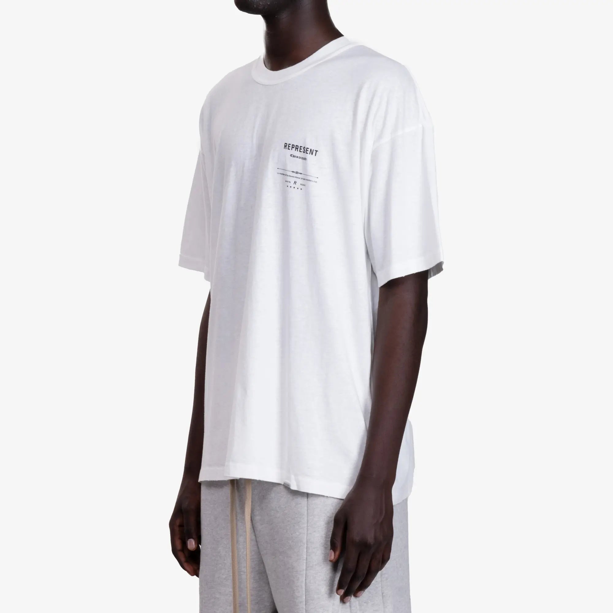 Represent Revere Manor T-Shirt Aged White - 3