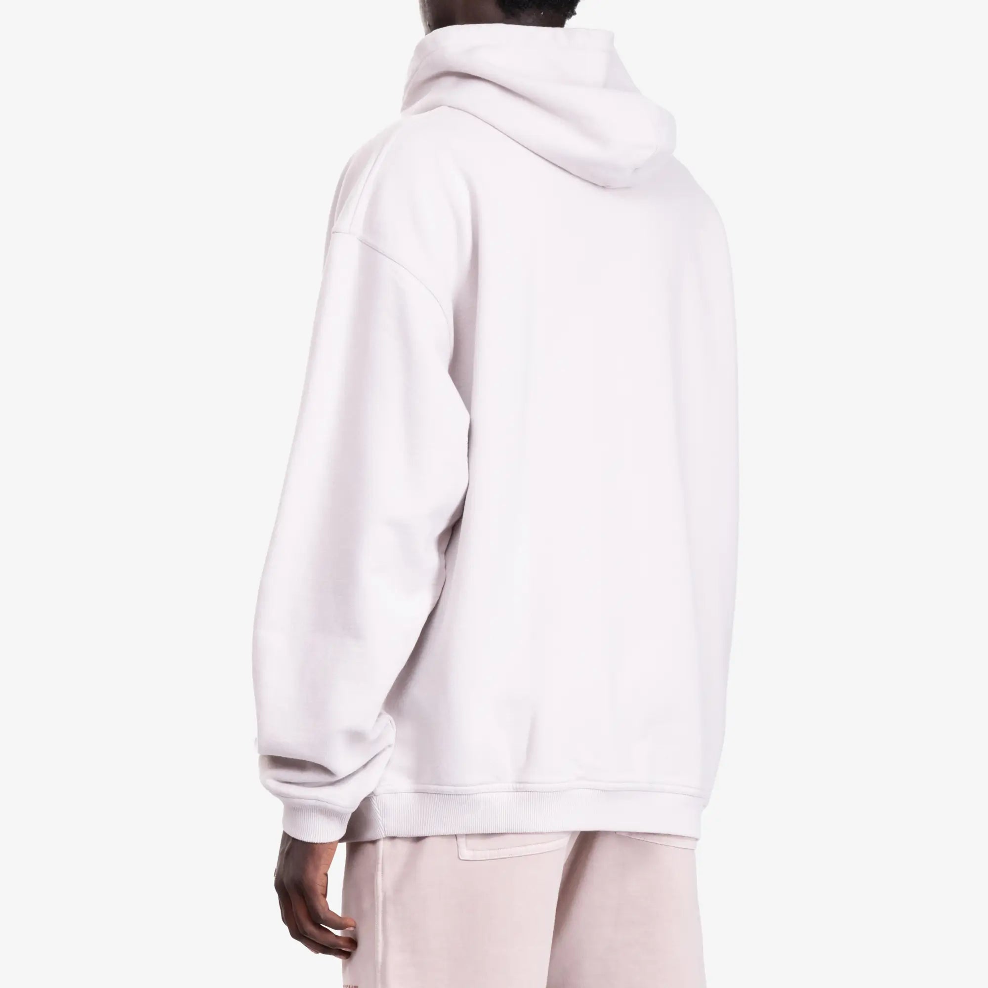 Represent Script Logo Hoody Concrete - 4