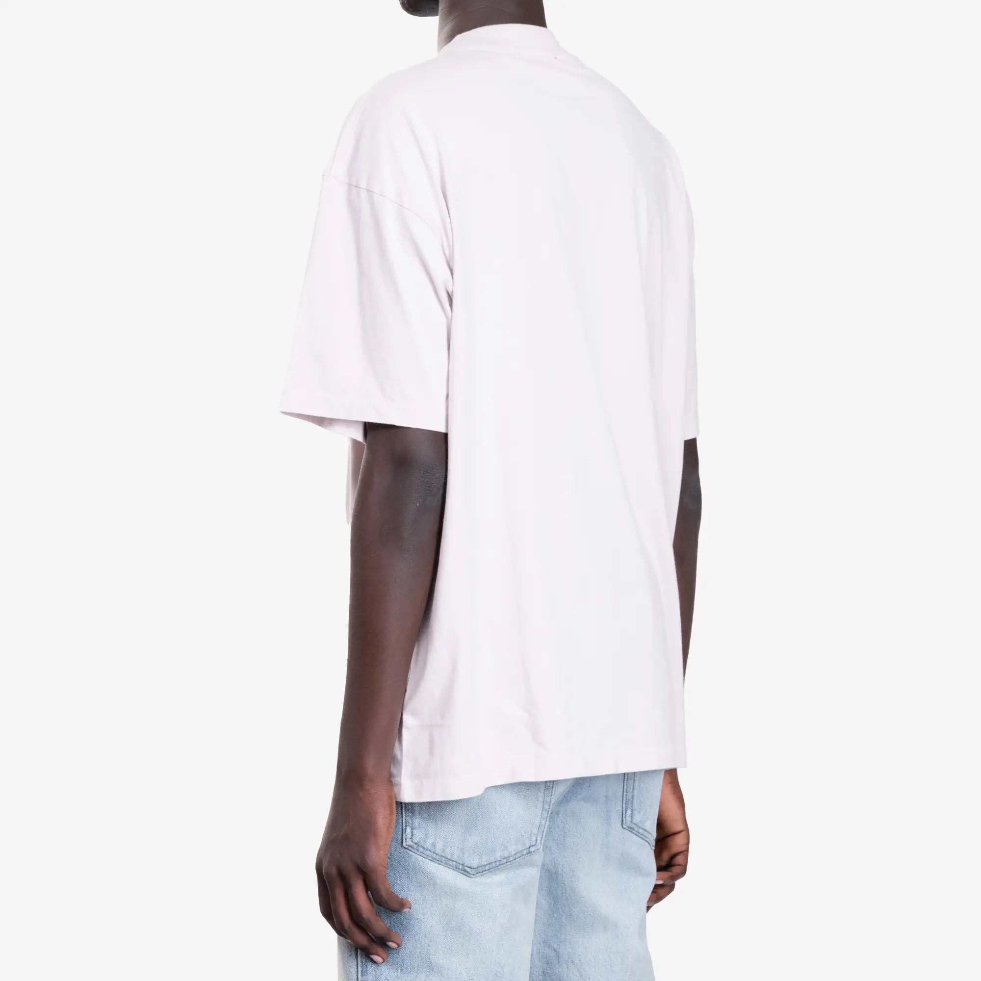 Represent Script Logo T-Shirt Concrete - 4