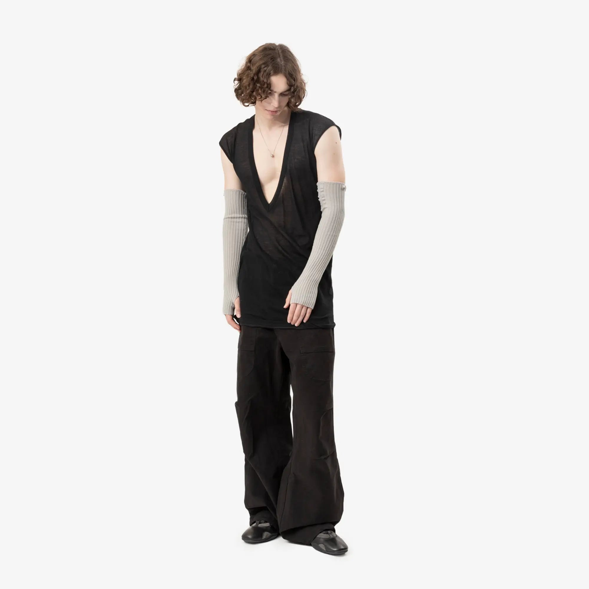 Rick Owens Arm Warmers Pearl - 2