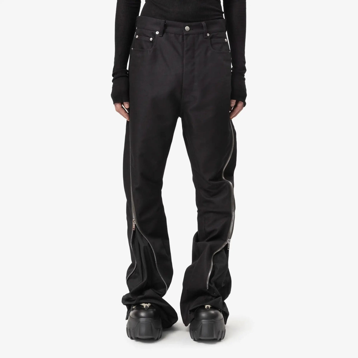 Rick Owens ボラン バナナジーンズ ブラック｜Feuille