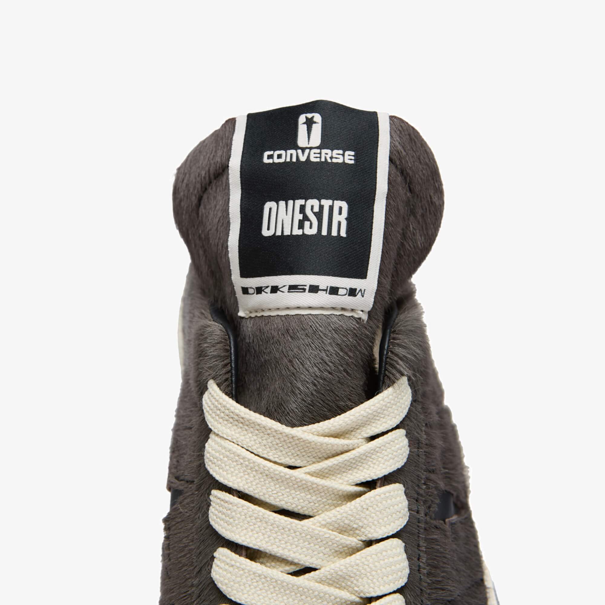 Rick Owens DRKSHDW Converse Onestr Low Sneakers Drkdust/Black - 7