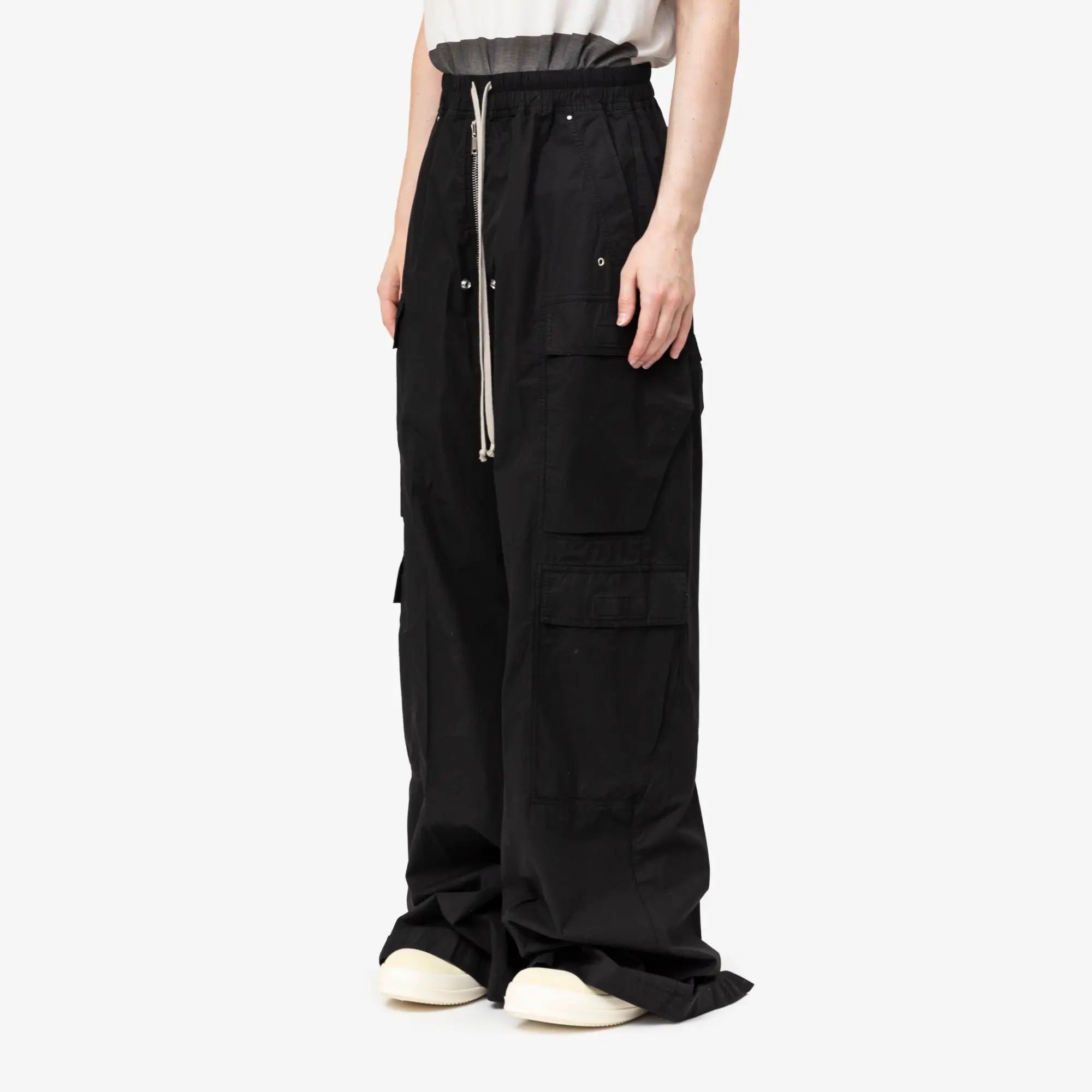 Rick Owens DRKSHDW Double Cargo Jumbo Belas Pants Black - 3