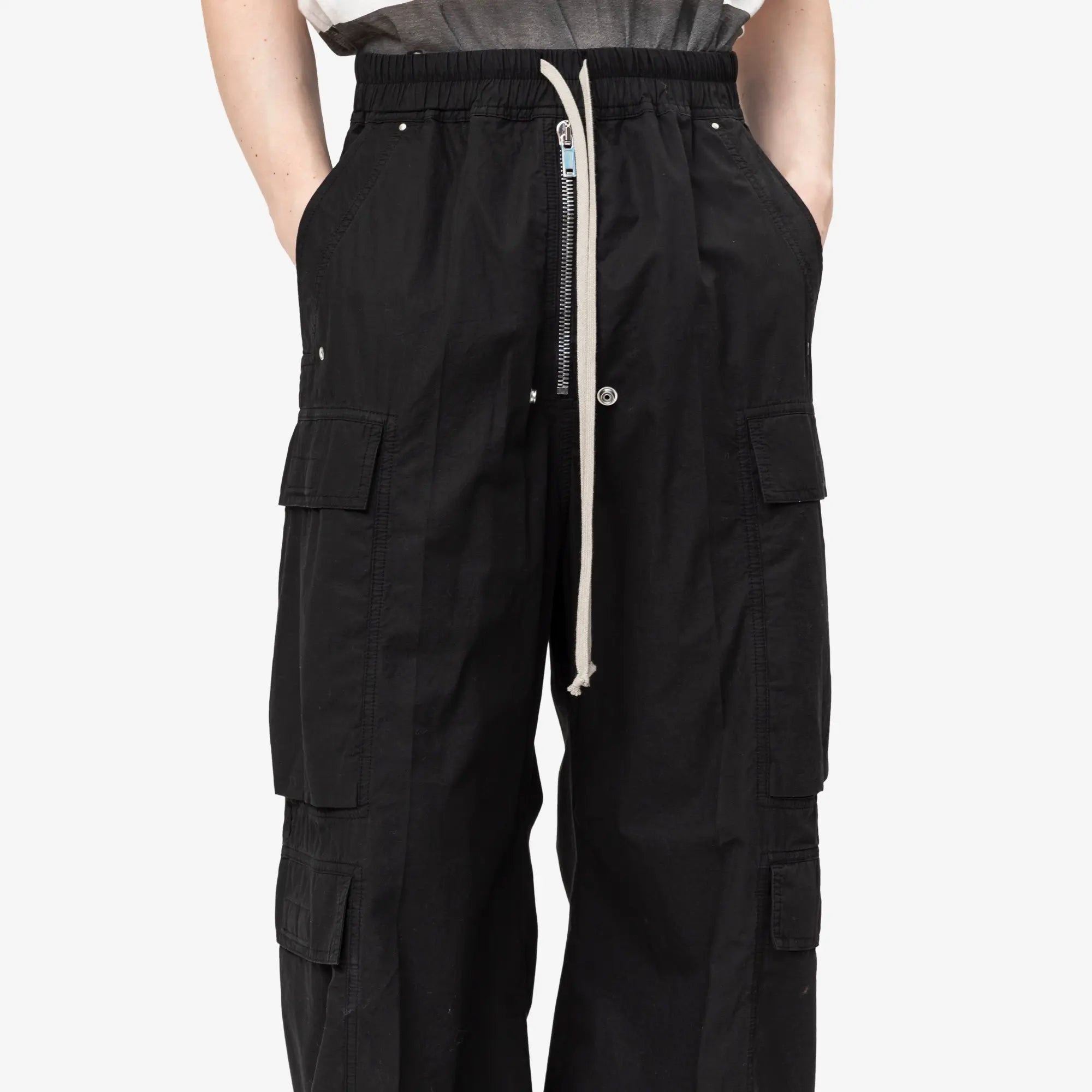 Rick Owens DRKSHDW Double Cargo Jumbo Belas Pants Black - 5
