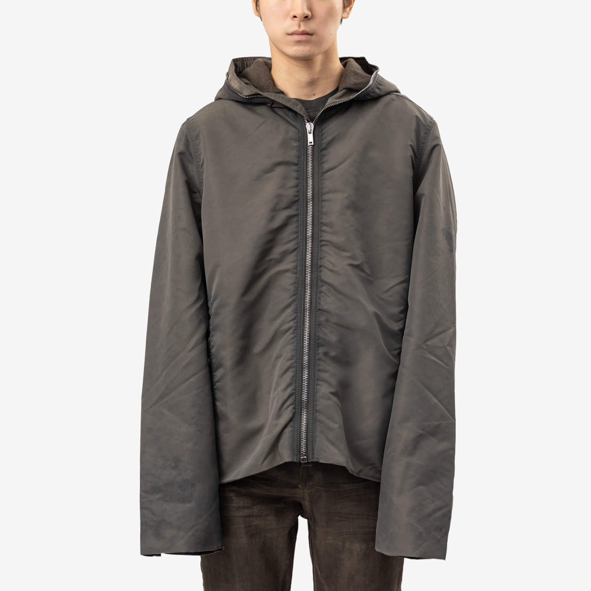 Rick Owens DRKSHDW Gimp Zip Padded Jacket Dark Dust-1