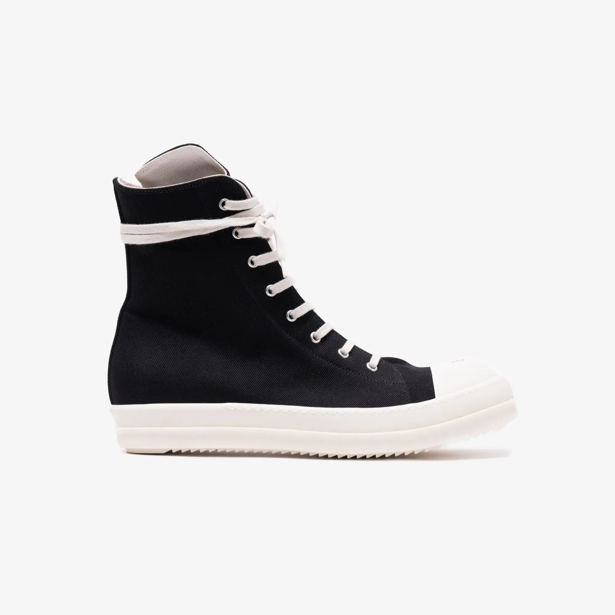 Rick Owens DRKSHDW High - Top Sneaks Black/Black/Milk/Milk - 4