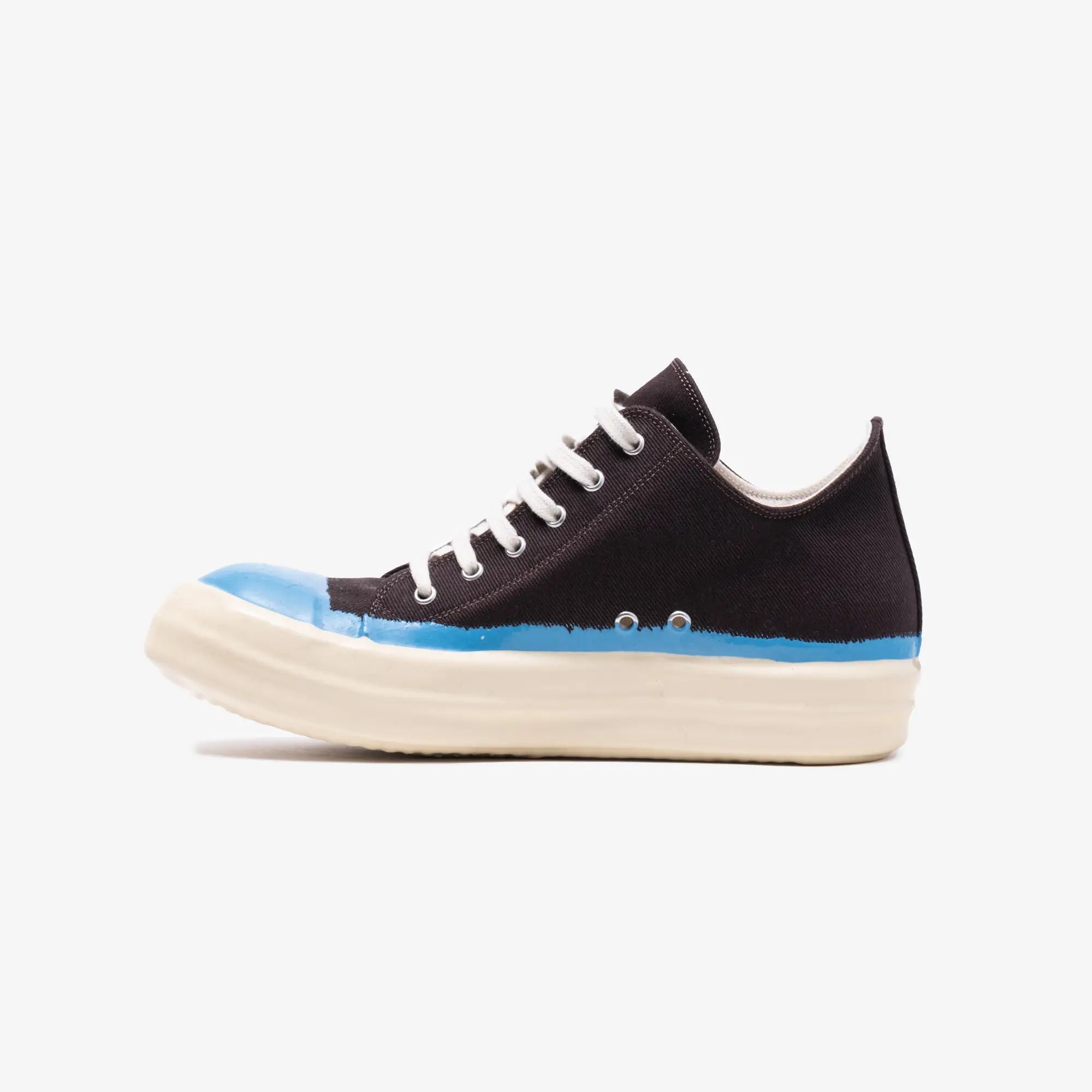 Rick Owens DRKSHDW Low - Top Sneaks Dark Dust/Blue/Light Beige - 4