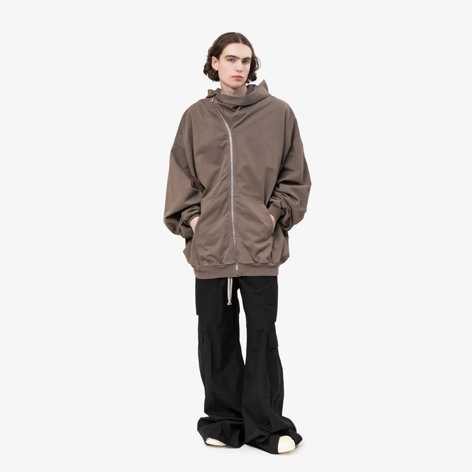 Rick Owens DRKSHDW Mountain Hun Hoody Dust - 2