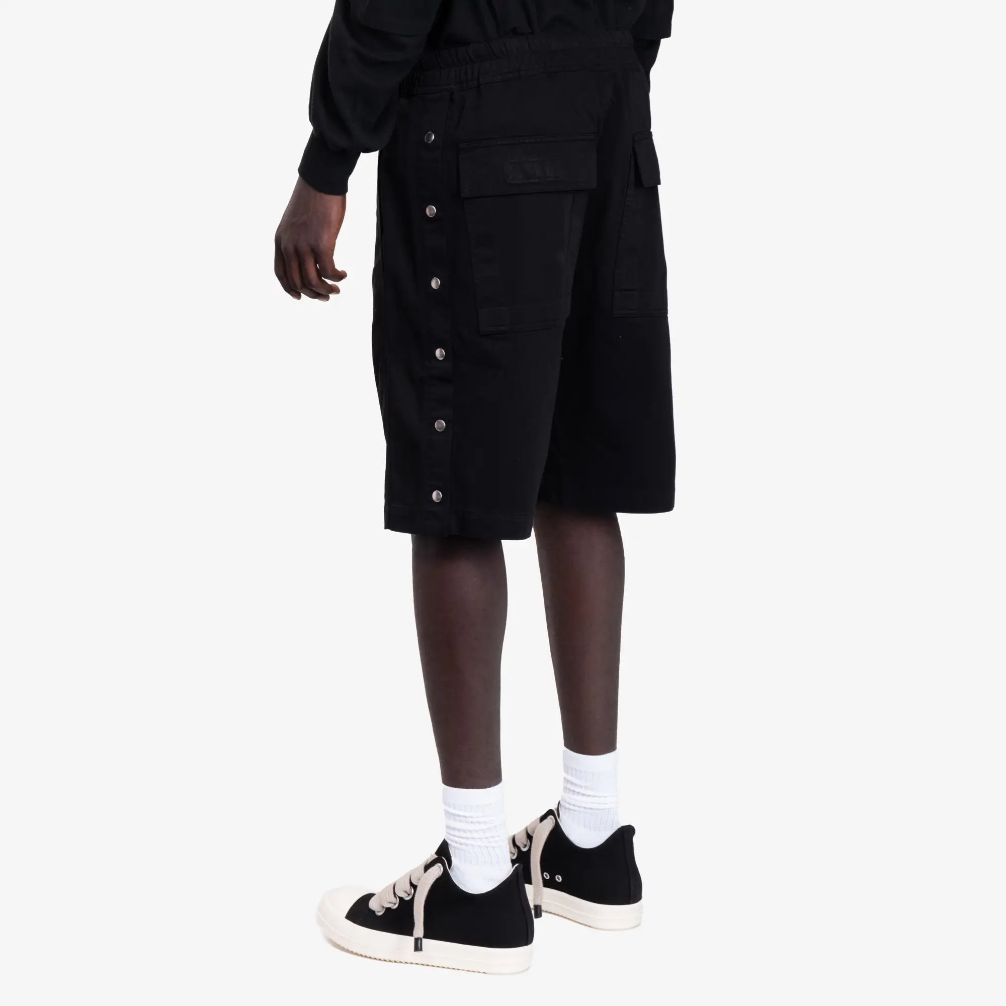 Rick Owens DRKSHDW Pusher Shorts Black - 4