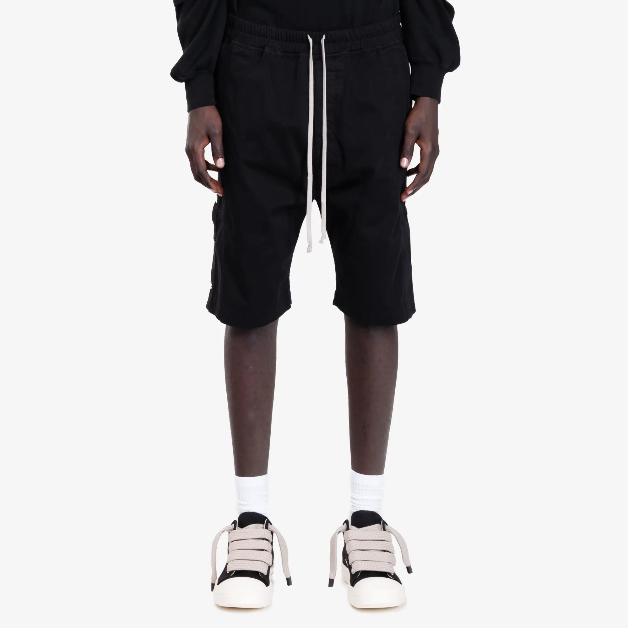 Rick Owens DRKSHDW Pusher Shorts Black - 1