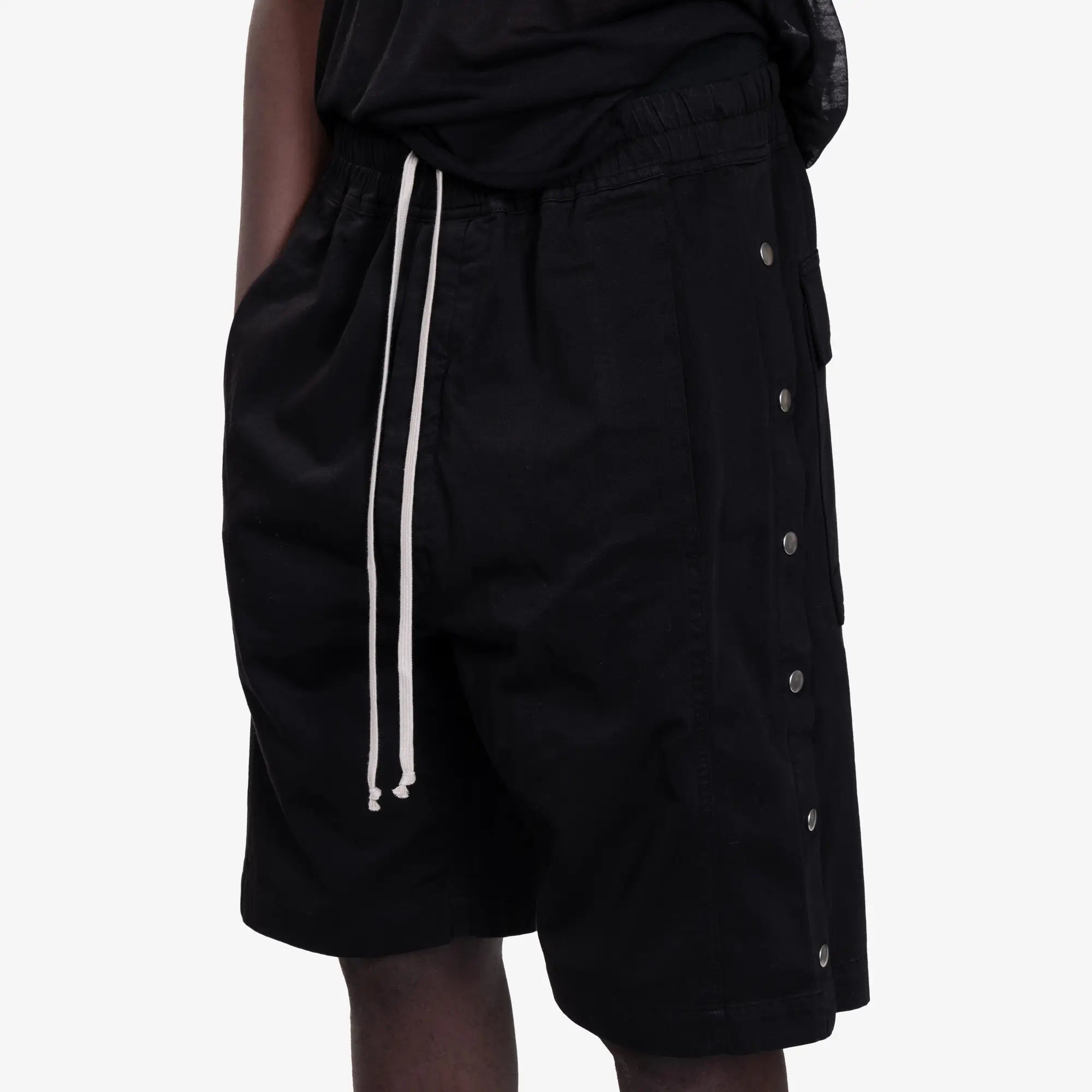 Rick Owens DRKSHDW Pusher Shorts Black - 5