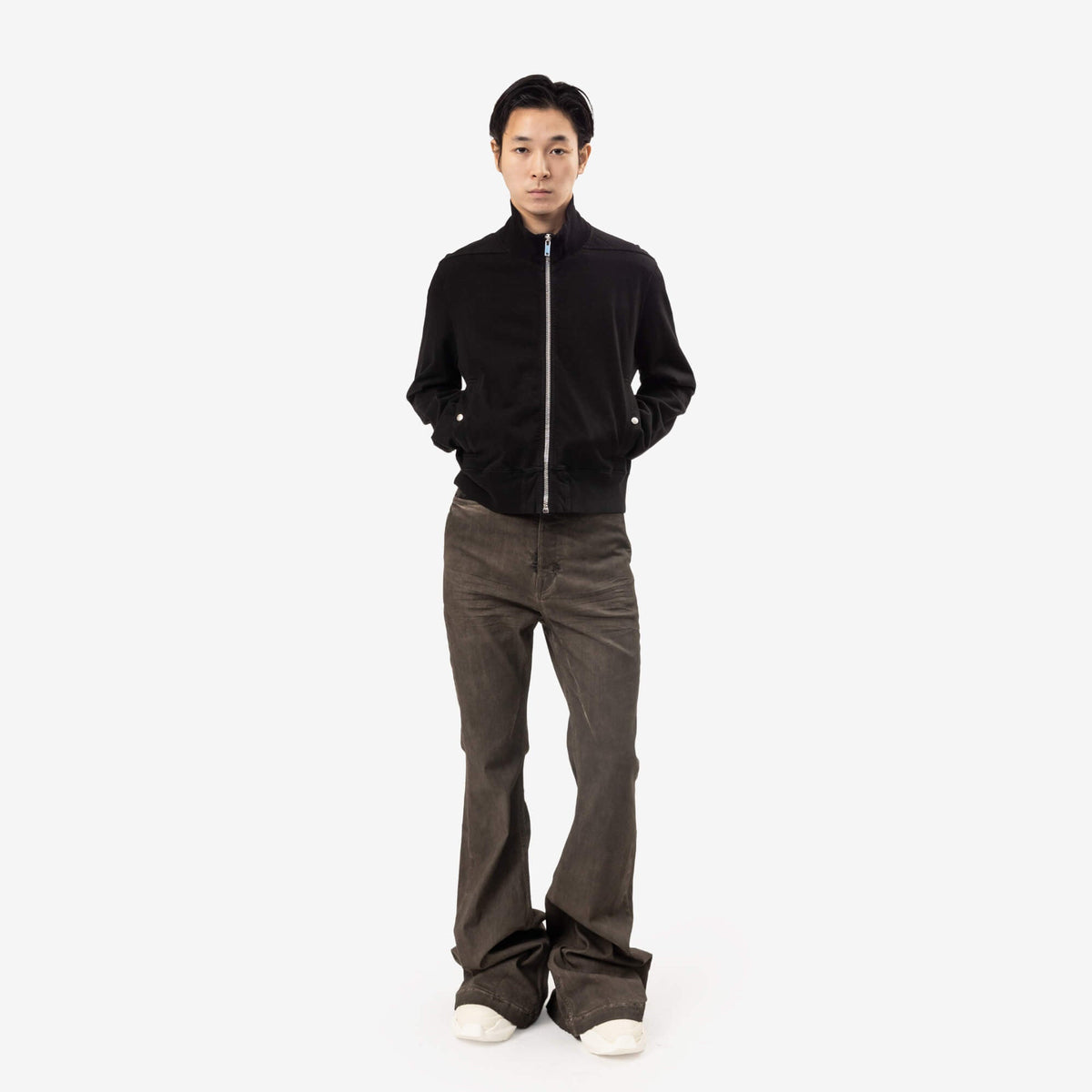 Rick Owens DRKSHDW Rev Track Jacket Black-2