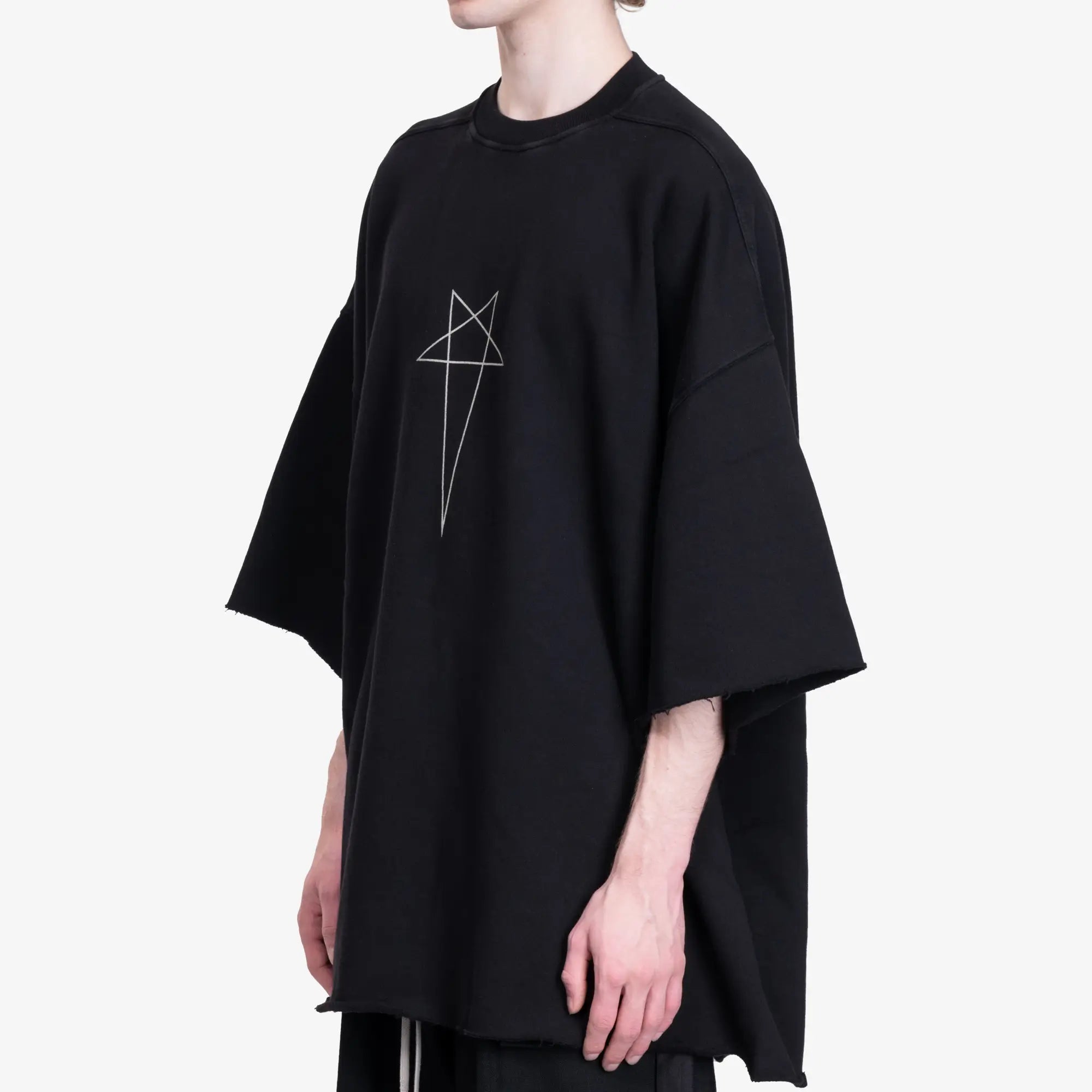 Rick Owens DRKSHDW Tommy T-Shirt Black - 3