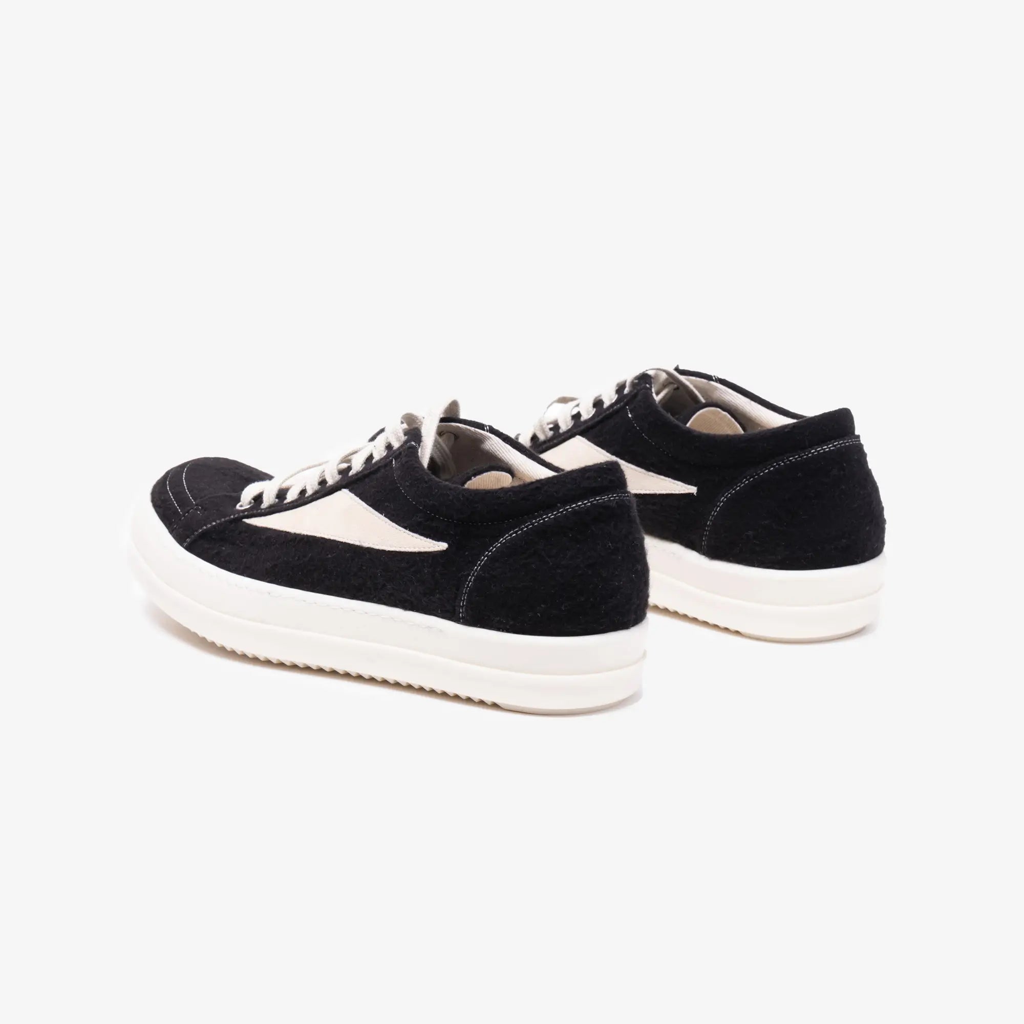 Rick Owens DRKSHDW Vintage Sneaks Black/Milk/Milk - 5