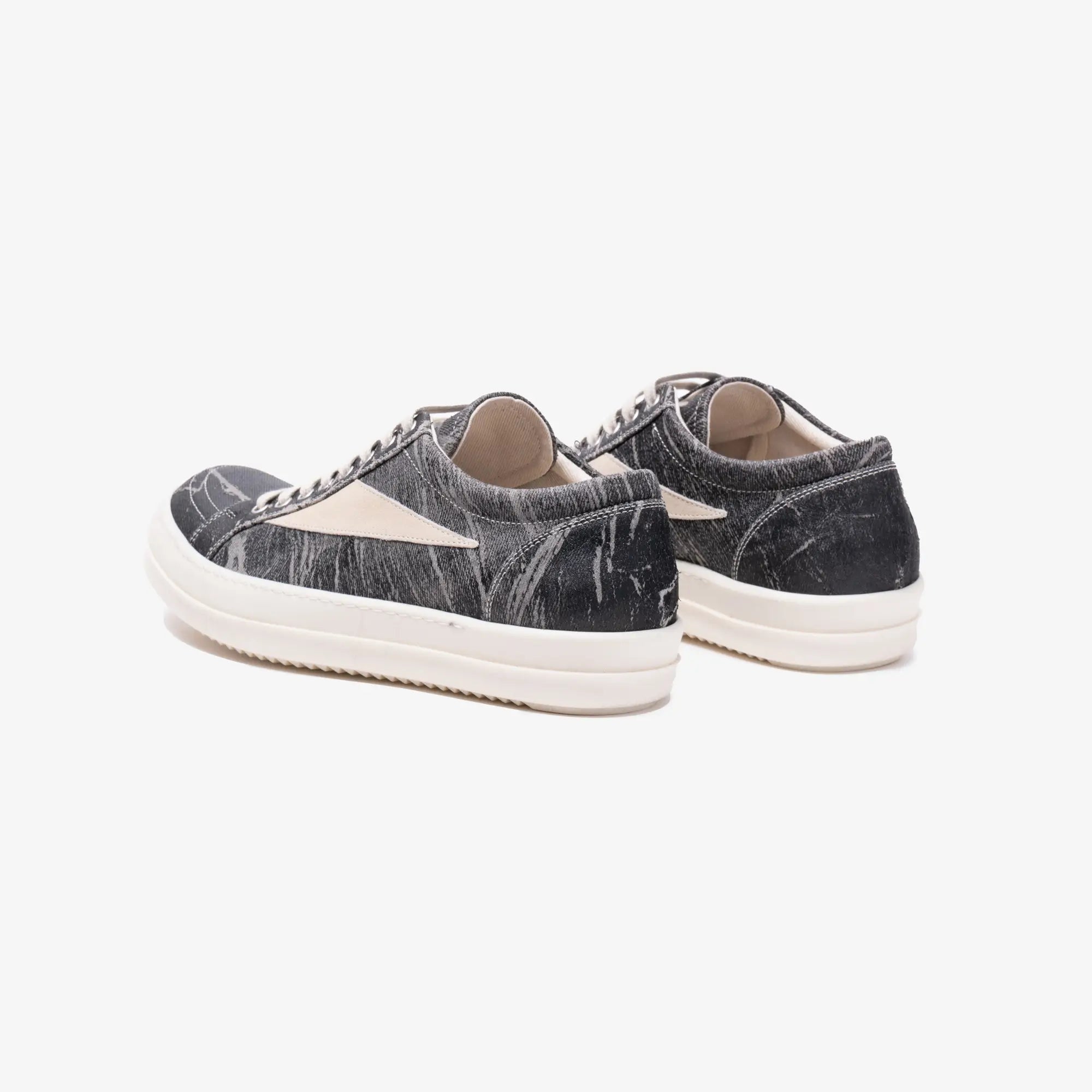 Rick Owens DRKSHDW Vintage Sneaks Black Washed - 5