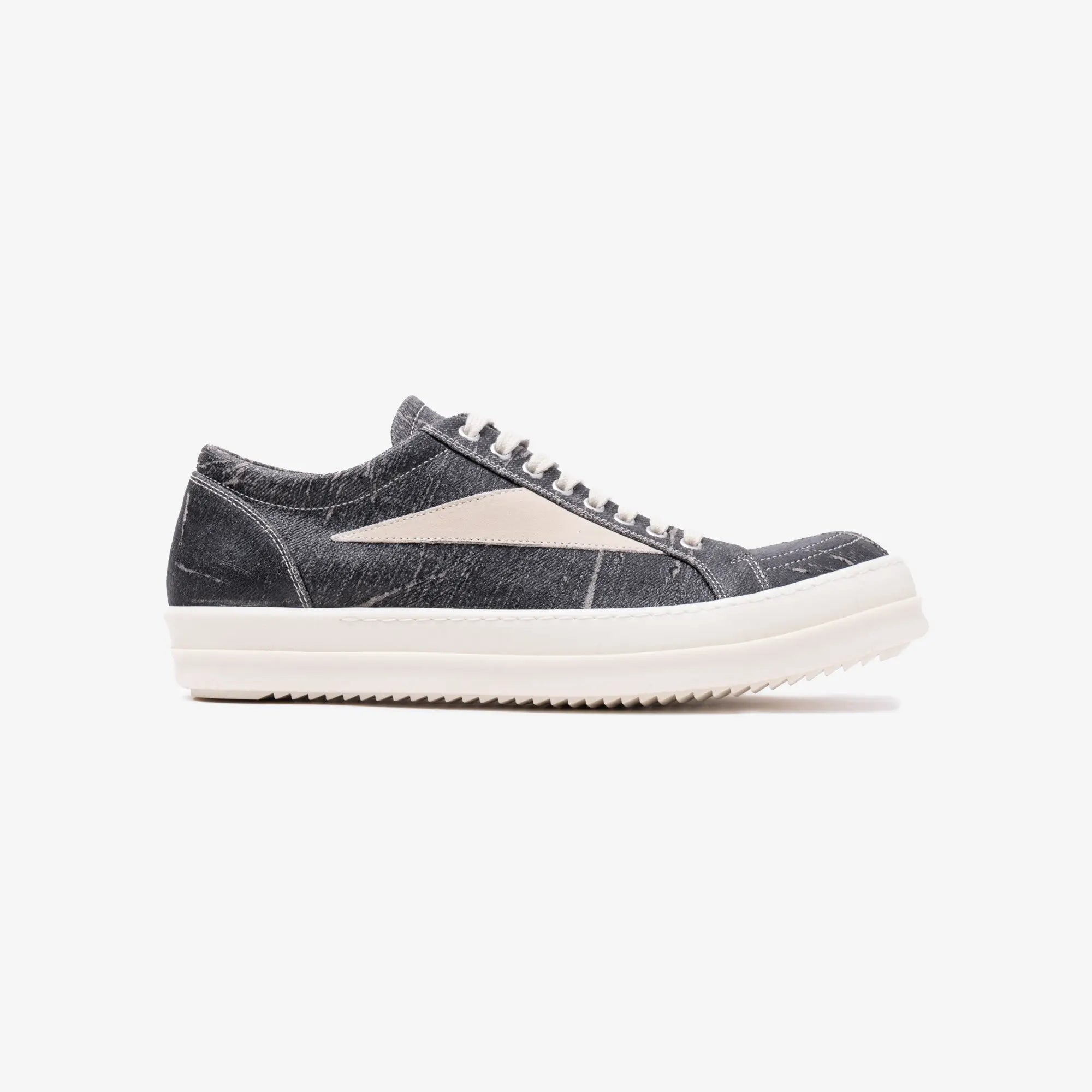 Rick Owens DRKSHDW Vintage Sneaks Black Washed - 3