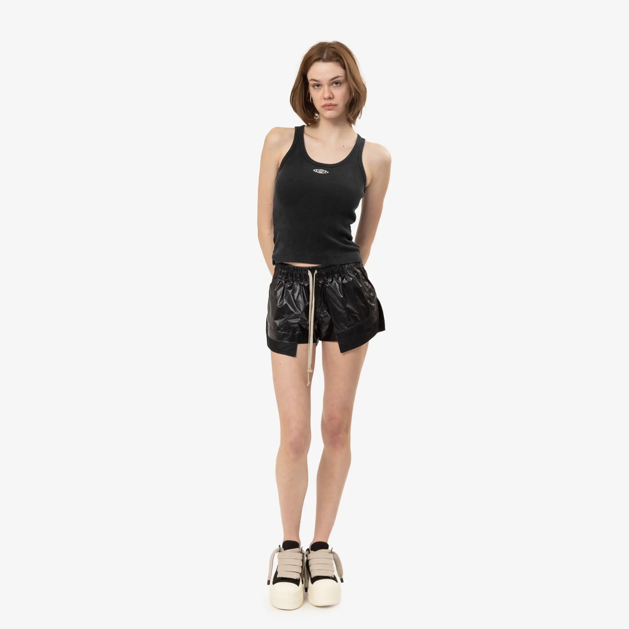 Rick Owens DRKSHDW Womens Fog Boxers Black - 2