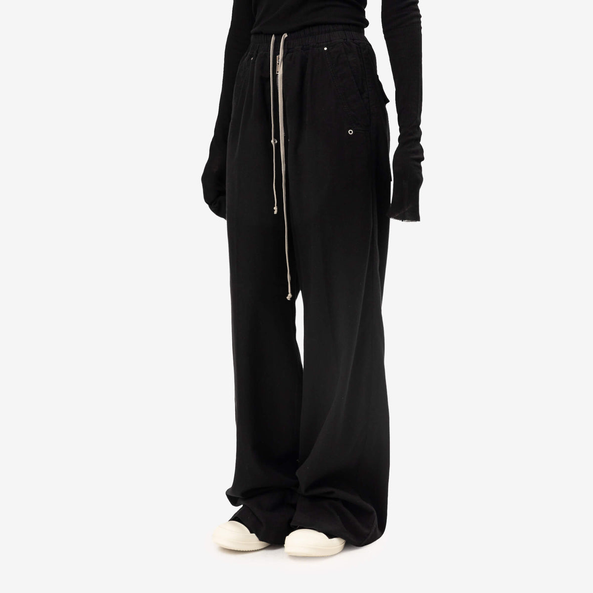 Rick Owens DRKSHDW Womens Geth Belas Pants Black-3