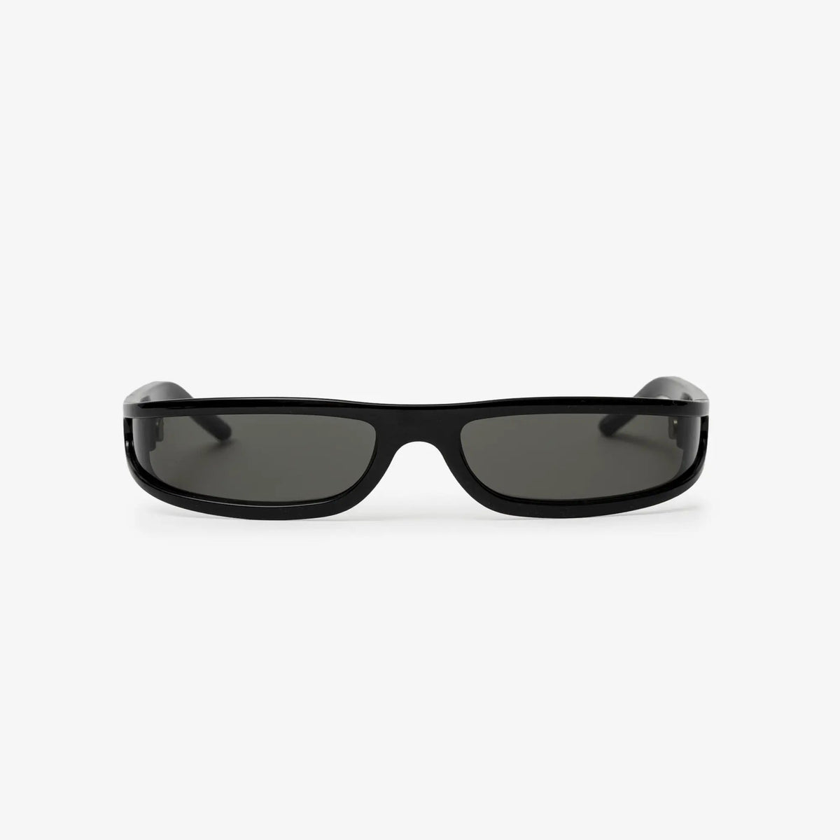 Rick Owens Fog Sunglasses BLACK TEMPLE/BLACK｜Feuille