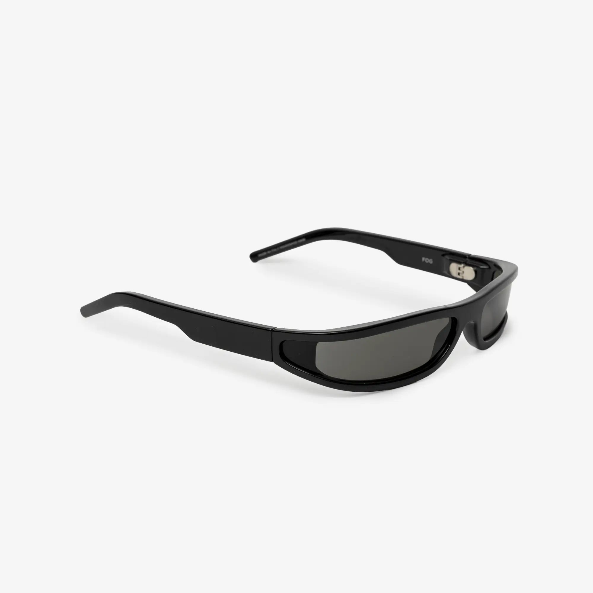 Rick Owens Fog Sunglasses Black Temple/Black - 3