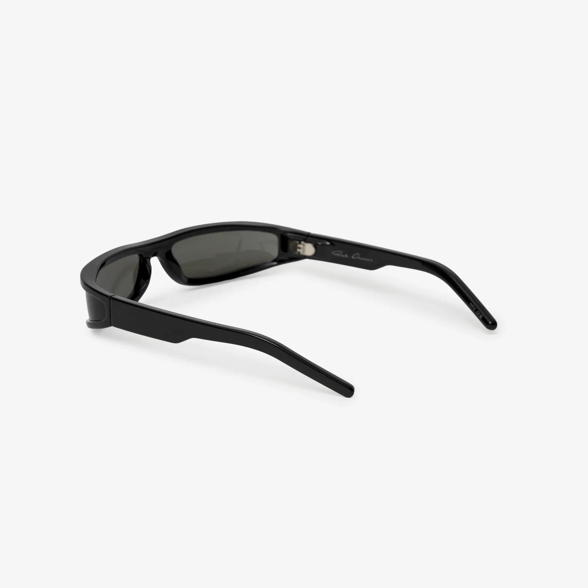 Rick Owens Fog Sunglasses Black Temple/Black - 4