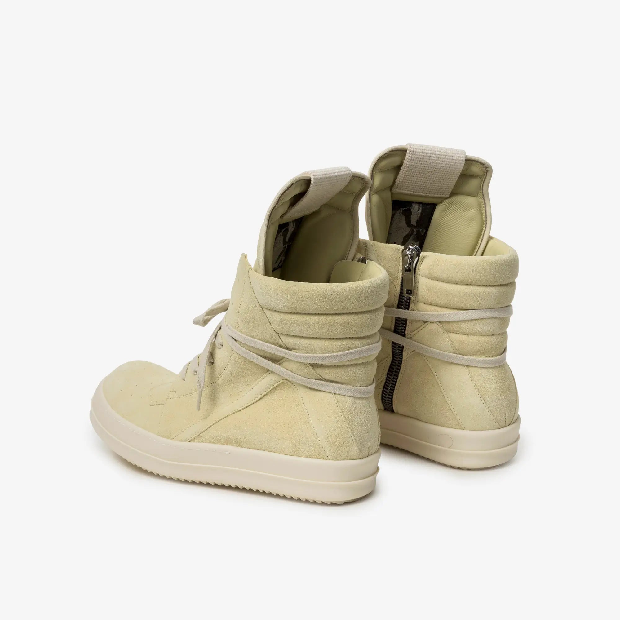 Rick Owens Geobasket Sneakers Butter/Butter/Milk - 5