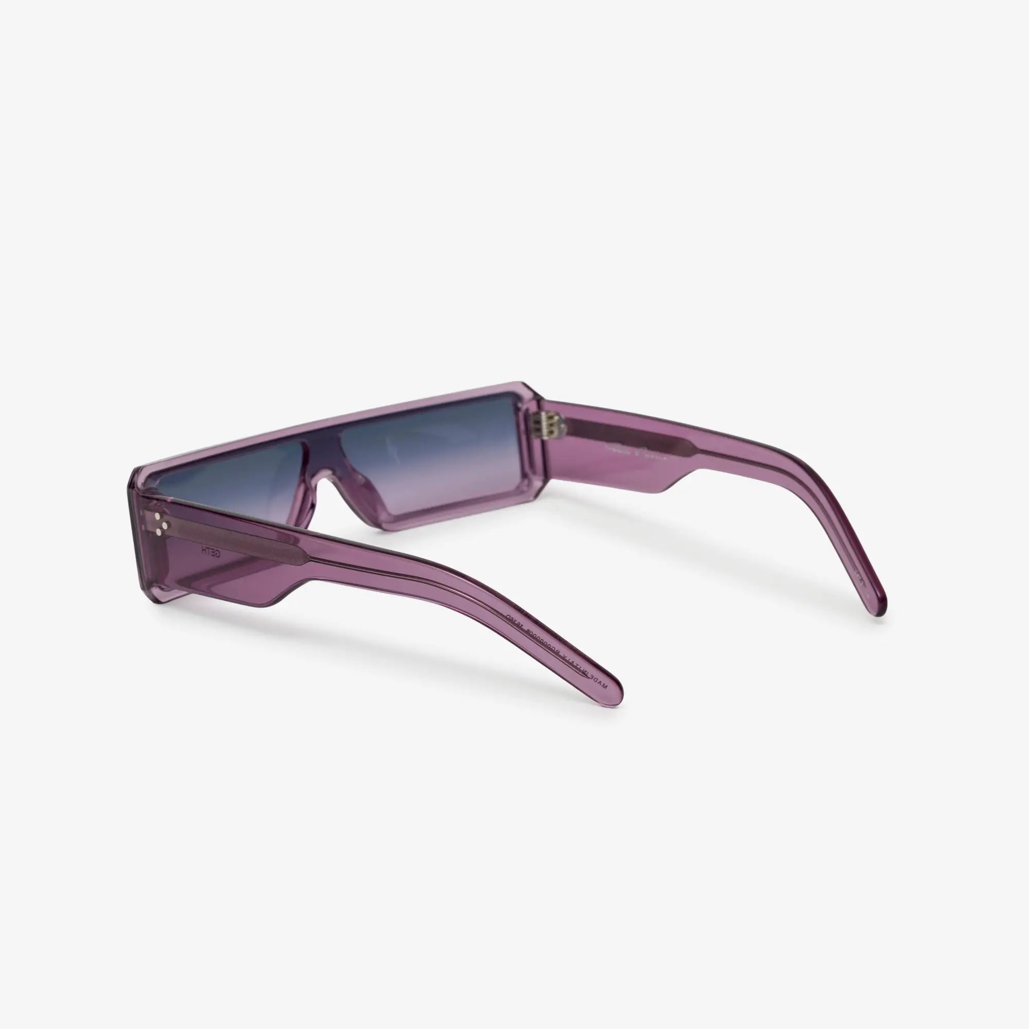 Rick Owens Gethshades Sunglasses Violet Temple/Violet - 4