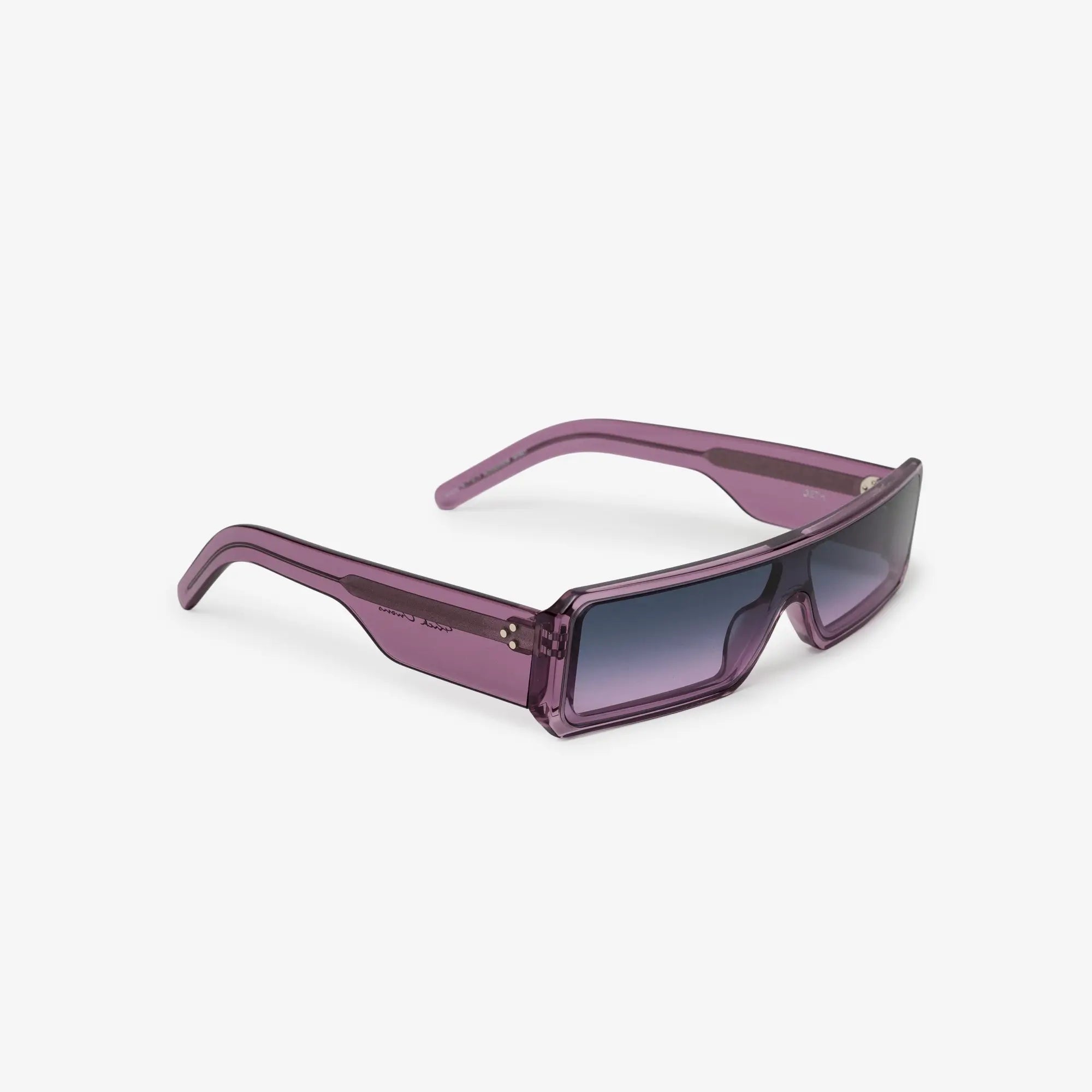 Rick Owens Gethshades Sunglasses Violet Temple/Violet - 3