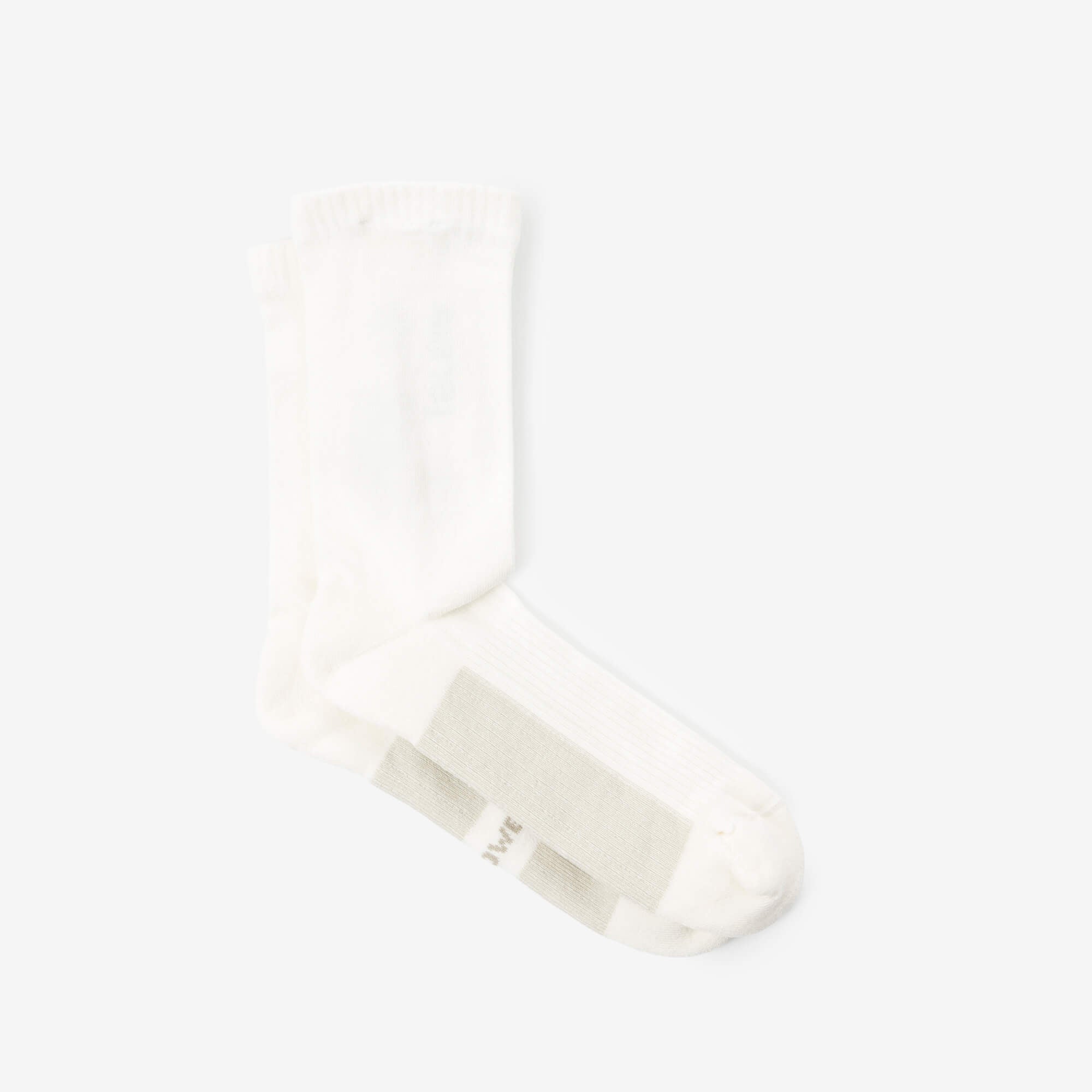 Rick Owens Glitter Socks Milk/Pearl-1